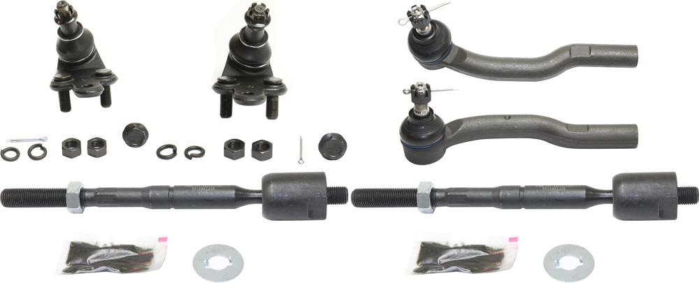 AM AVALON 05-12 CAMRY 07-11 ES350-07-12 FRONT SUSPENSION KIT RH AND LH 6 pc Kit with Ball Joints and Tie Rod Ends SKU KIT 081617-29 OEM 1015840-2601653-2601690-505