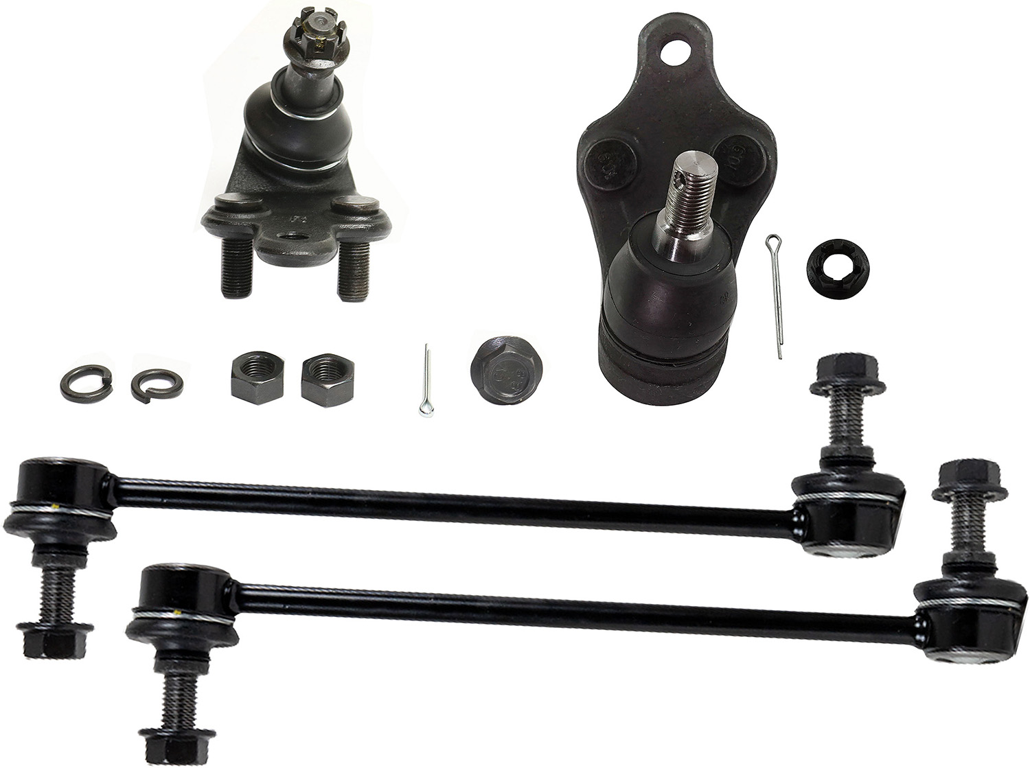 AM AVALON 05-12 FRONT SUSPENSION KIT RH AND LH 4 pc Kit with Ball Joints and Sway Bar Links SKU KIT 081617-30 OEM 1015840-2601653-2601690-505136