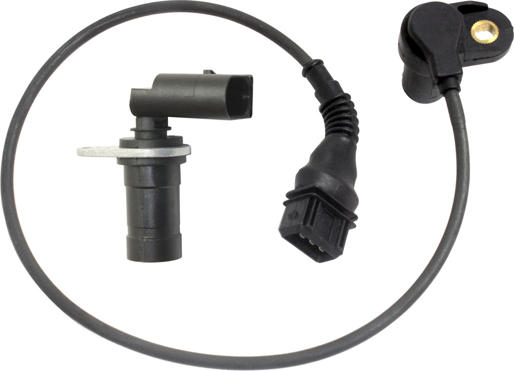 AM 3 SERIES 99-06 Z3-97-02 CRANKSHAFT POSITION SENSOR 2 pc Kit 3 Prong Blade Male Terminal 1 Female Connector with Camshaft Position Sensor SKU KIT 081618-40 OEM 22409-73245-147888-190510-7148