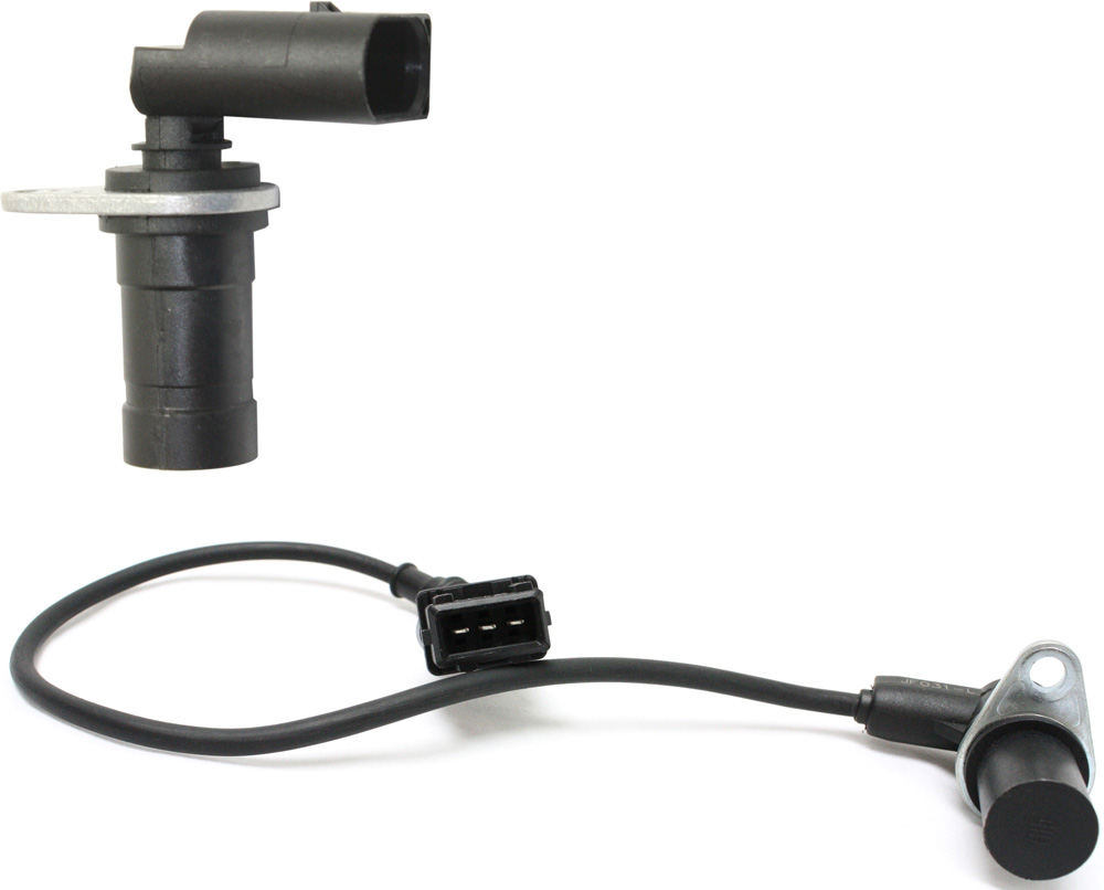 AM 3 SERIES 96-99 CRANKSHAFT POSITION SENSOR 2 pc Kit 3 Prong Blade Male Terminal 1 Female Connector with Camshaft Position Sensor SKU KIT 081618-41 OEM 22409-73245-147888-190510-7148