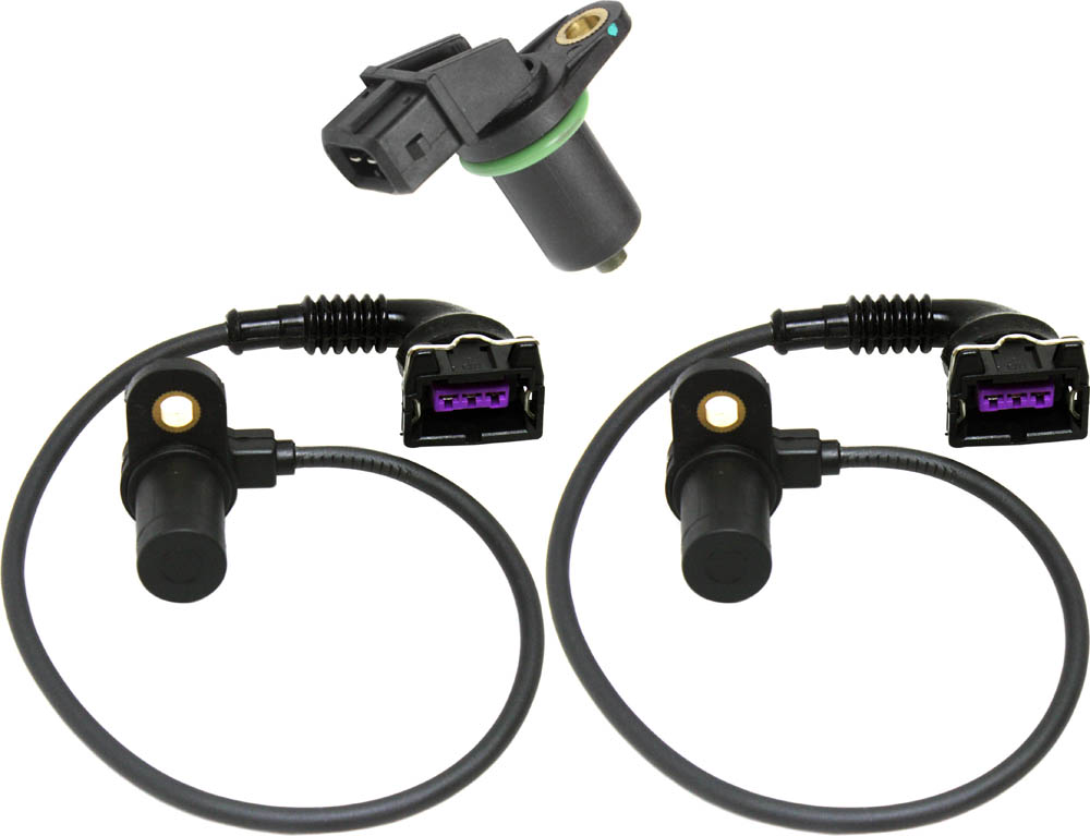 AM BMW 540I 99-03 BMW 740I 99-01 CRANKSHAFT POSITION SENSOR 3 pc kit with Camshaft Position Sensors SKU KIT 081618-43 OEM 73230-147890-190518-714824