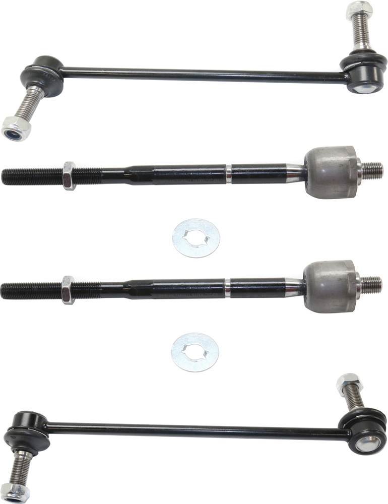 AM FLEX TAURUS 10-16 FRONT SUSPENSION KIT RH AND LH 4 pc kit with Sway Bar Links and Tie Rod Ends SKU KIT 082217-17 OEM GS40859 GS40860 AA5Z3280B DG1Z