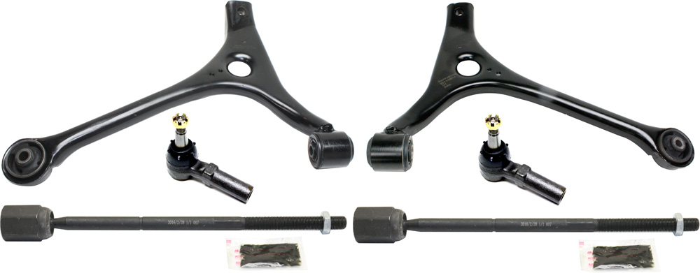 AM TAURUS 98-07 SABLE 98-05 CONTROL ARM KIT Set of 6 Front RH and LH with Tie Rod End SKU KIT 082217-21 OEM F8DZ3078AB 3F1Z3078AA 3F1Z3079