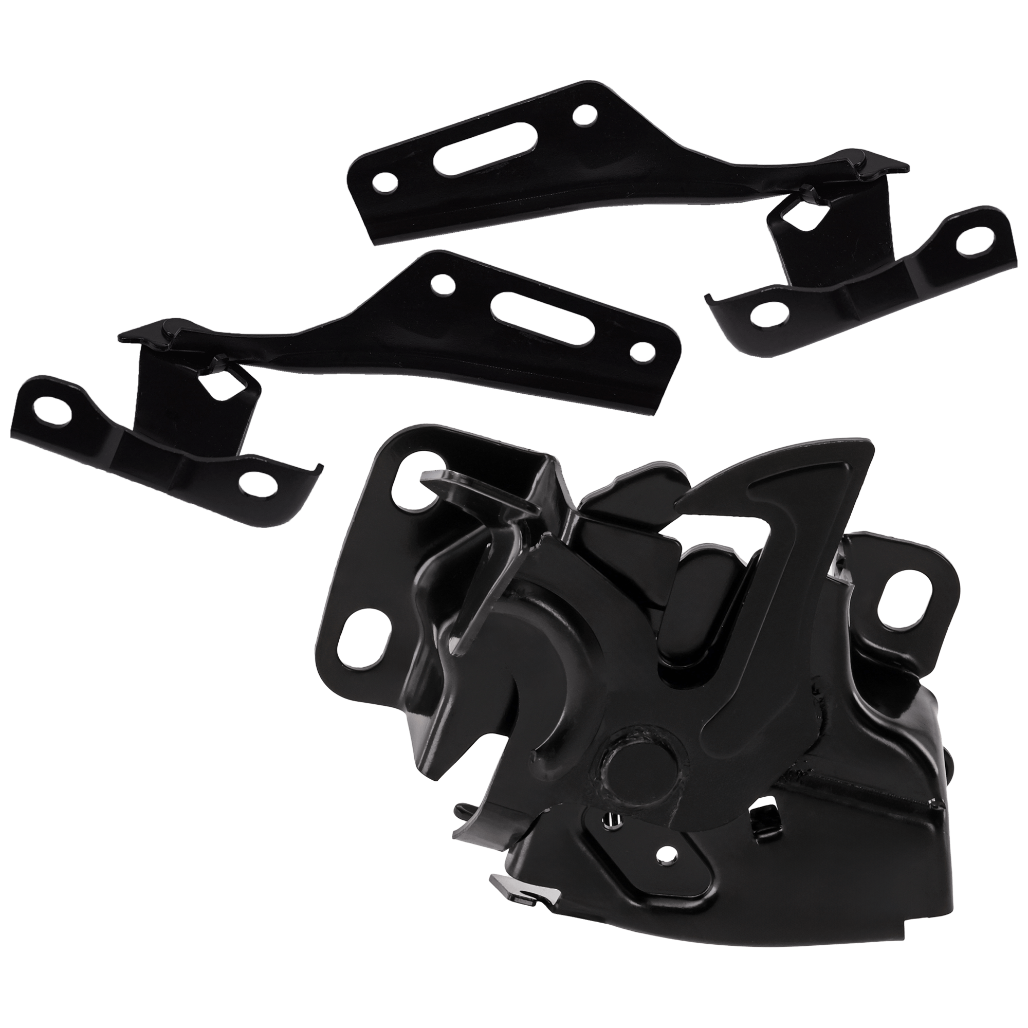 AM ACCORD 03-07 HOOD LATCH 3 pc Kit with Hood Hinge and Hood Latch SKU KIT 082224 C666 Partslink HO1234112 HO1236113 HO1236114 OEM 74120SDAA02-60170SDAA00ZZ 6012