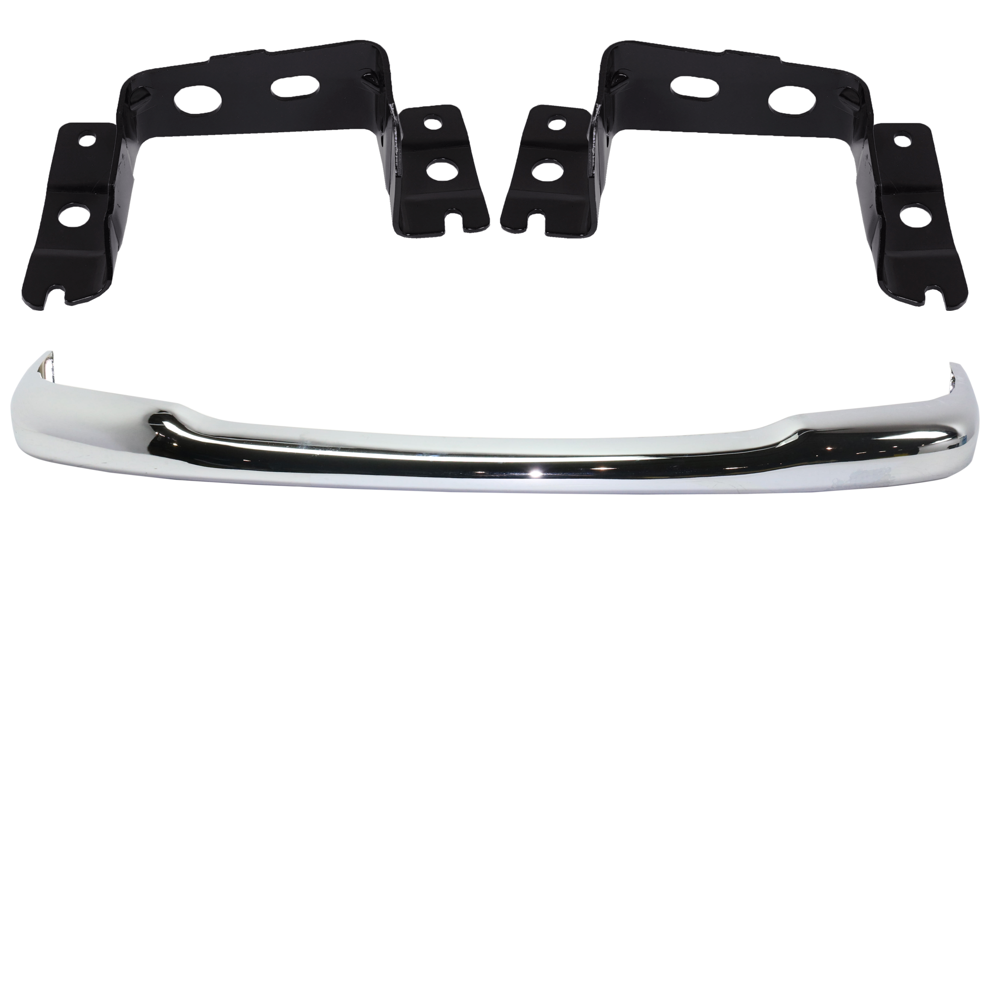 AM DAKOTA 97-04 FRONT BUMPER 3 pc Kit with Bumper Bracket SKU KIT 082224 C683 Partslink CH1066121 CH1067121 OEM 55255844AB PFM 55076529-550765