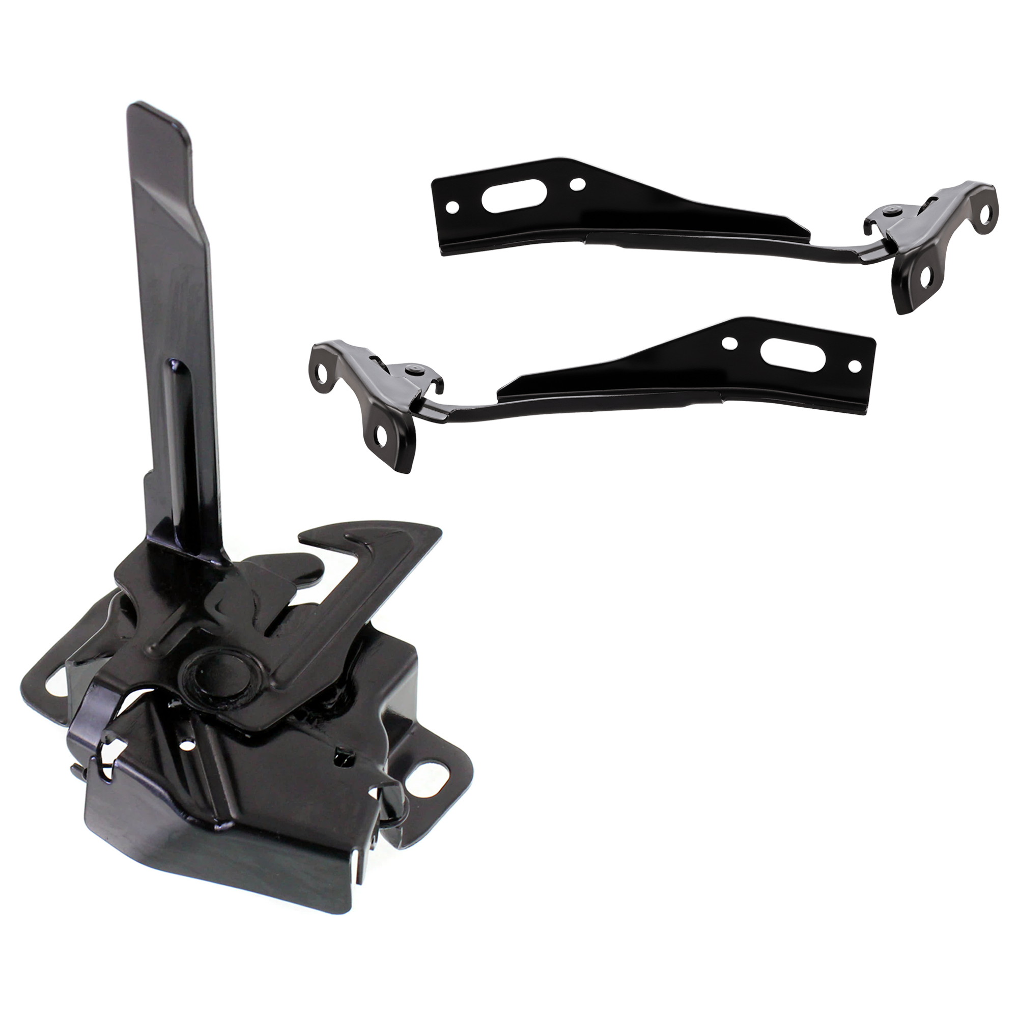 AM CIVIC 12-15 HOOD LATCH w o Switch Exc. Hybrid Model Coupe 12-13 Sedan 3 pc Kit with Hood Hinge and Hood Latch SKU KIT 082224 C690 Partslink HO1234127 HO1236128 HO1236127 OEM 74120TR0A11-60170TR0A00ZZ 6012