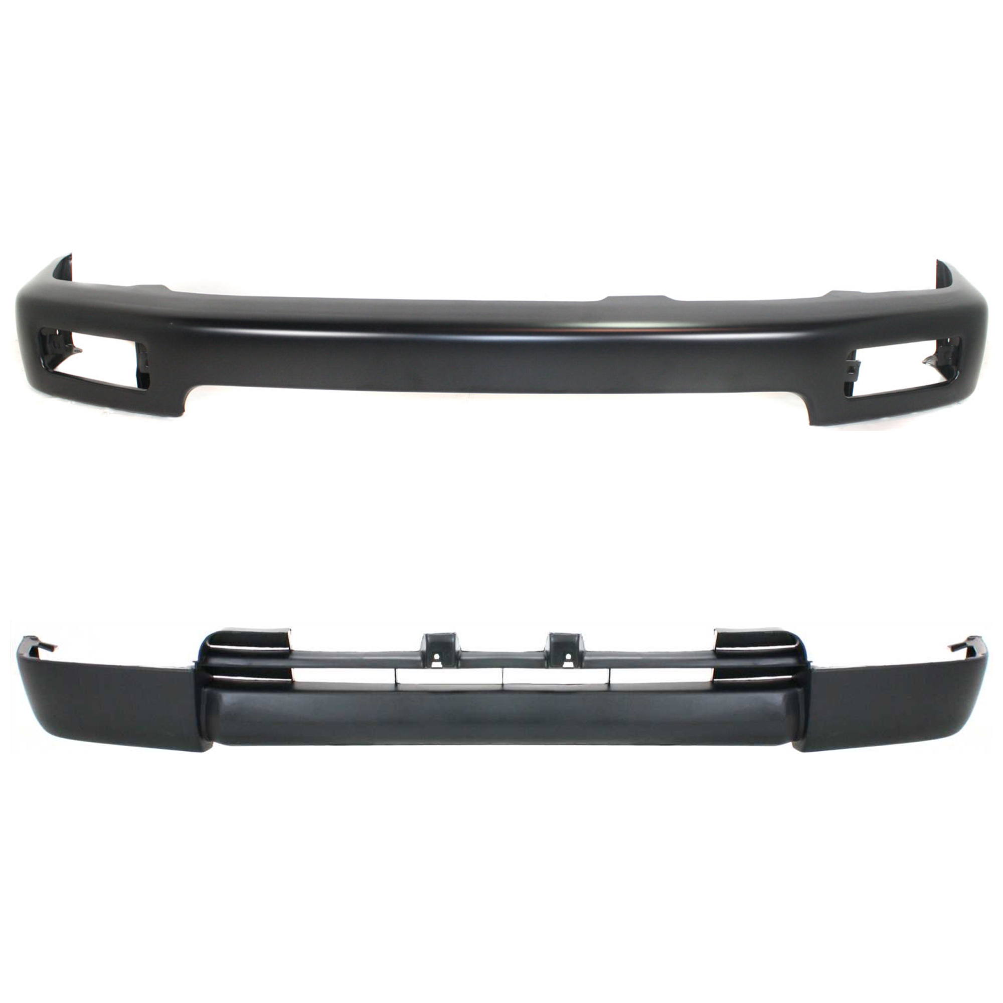 AM 4RUNNER 96-98 FRONT BUMPER 2 pc kit w Valance SKU KIT 082224 C717 Partslink TO1002164 TO1095176 OEM 5210135350B0-5391135910