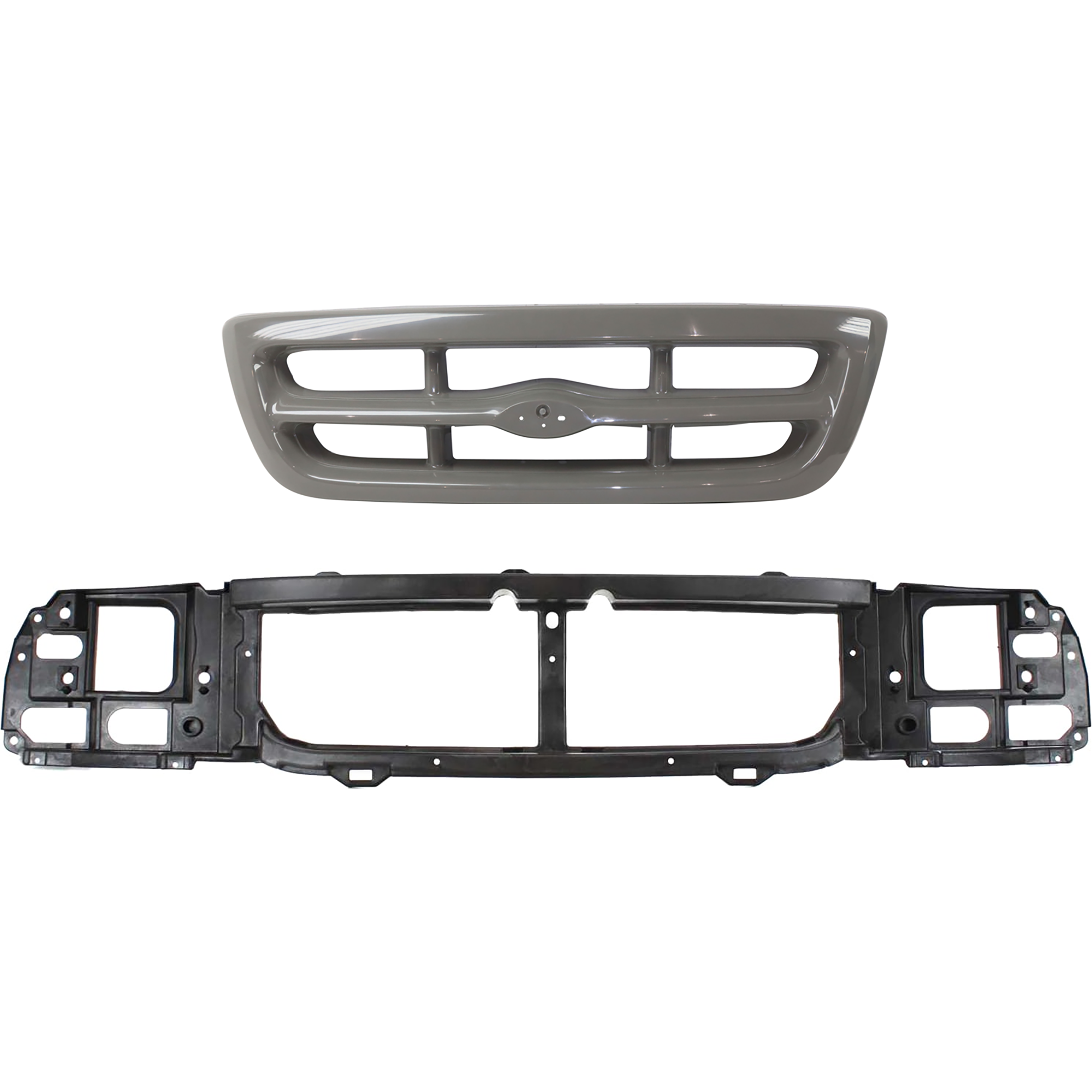 AM RANGER 98-03 HEADER PANEL 2 pc Kit Thermoplastic and Fiberglass SKU KIT 082224 C723 Partslink FO1220215 FO1200344 OEM XL5Z8A284AA F87Z8200FA
