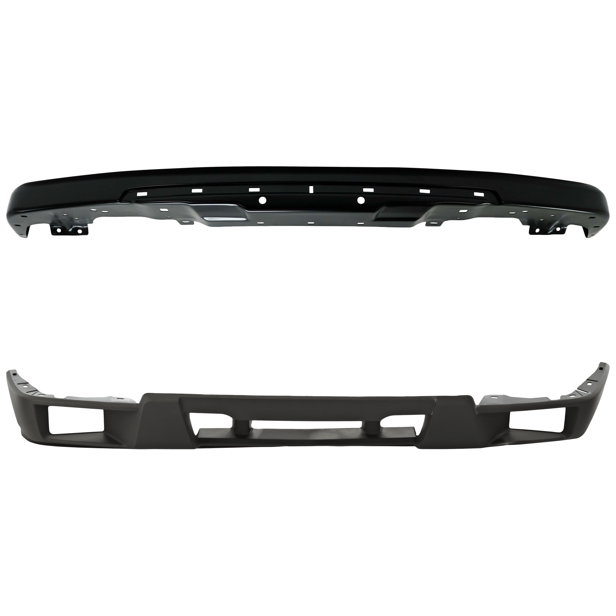AM COLORADO CANYON 04-12 FRONT BUMPER. 2 pc kit w Bumper Cover SKU KIT 082224 C731 Partslink GM1002461 GM1000722 OEM 19209326-12335805