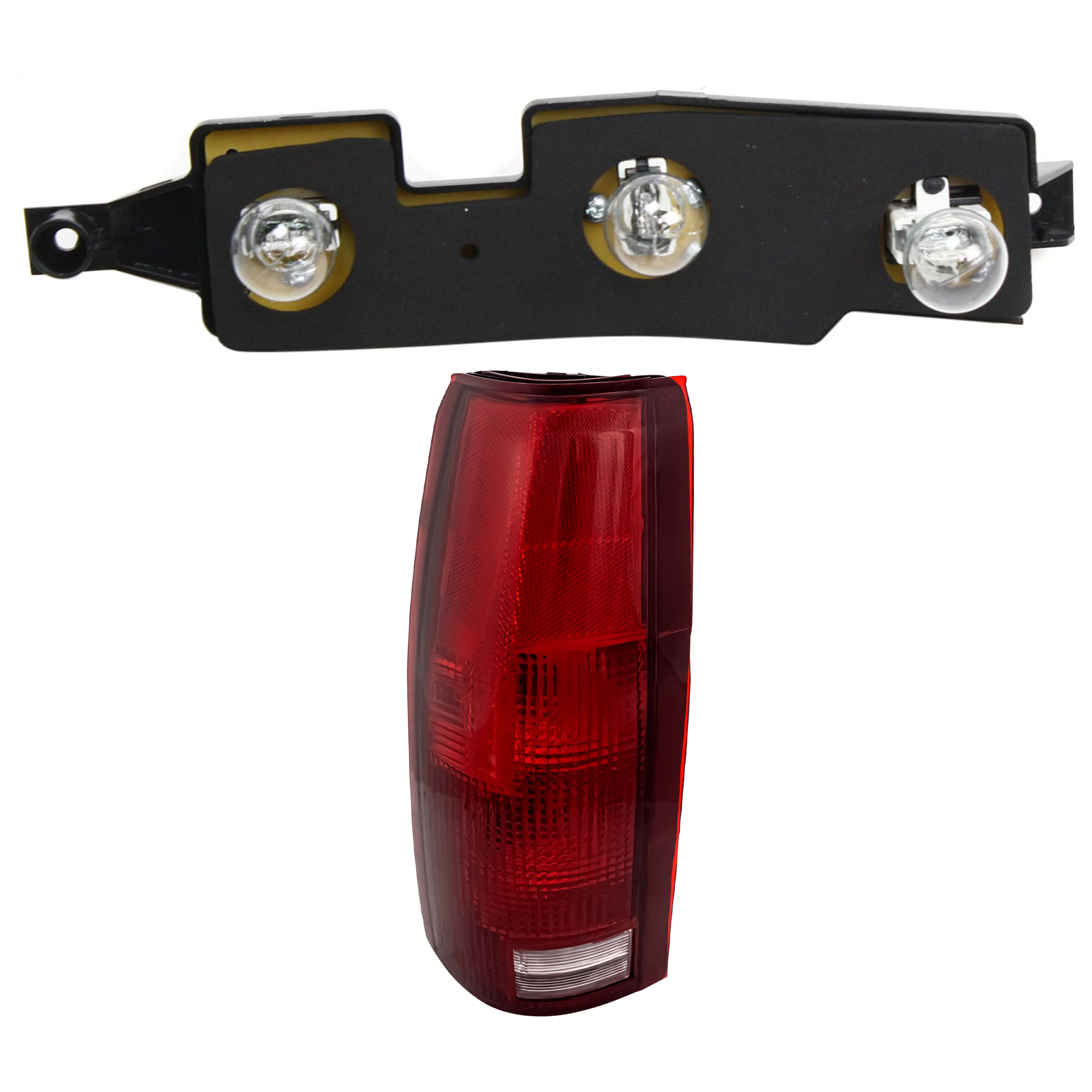 AM C2500-88-00 TAIL LIGHT 2 pc Kit with Tail Light Circuit Board SKU KIT 082224 C736 Partslink GM2800104 GM2806101 OEM 5977867-16511565
