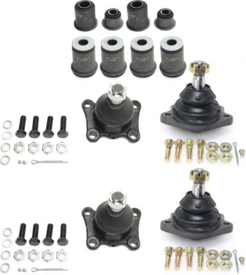 AM 4RUNNER 89-95 T100-93-98 FRONT SUSPENSION KIT RH AND LH 10 pc kit with Ball Joints and Control Arm Bushings SKU KIT 082317-31 OEM 10759-1014879-19263218-3001