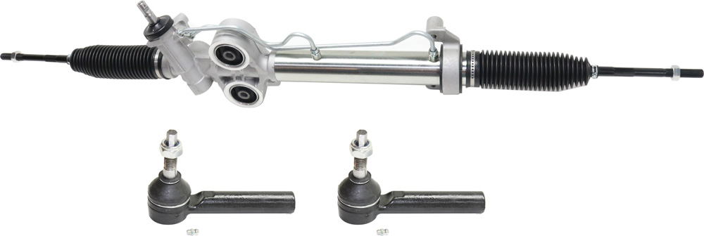 AM SILVERADO 1500-07-07 FRONT SUSPENSION KIT RH AND LH 3 pc kit with Steering Rack and Tie Rod Ends SKU KIT 082417-03 OEM 19133646-19133648-19153072-191