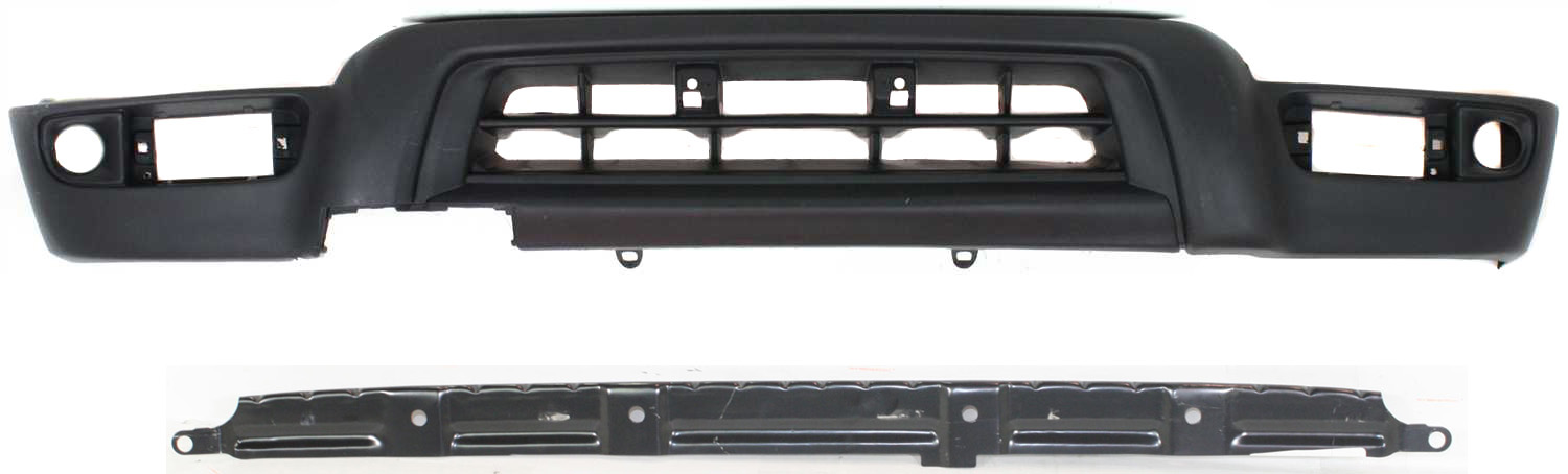 AM 4RUNNER 99-02 AUTO BODY REPAIR 2 pc kit with Front Lower Valance and Bumper Retainer SKU KIT 082417-100 Partslink TO1095182 TO1041101 OEM 5391135911-5391535010