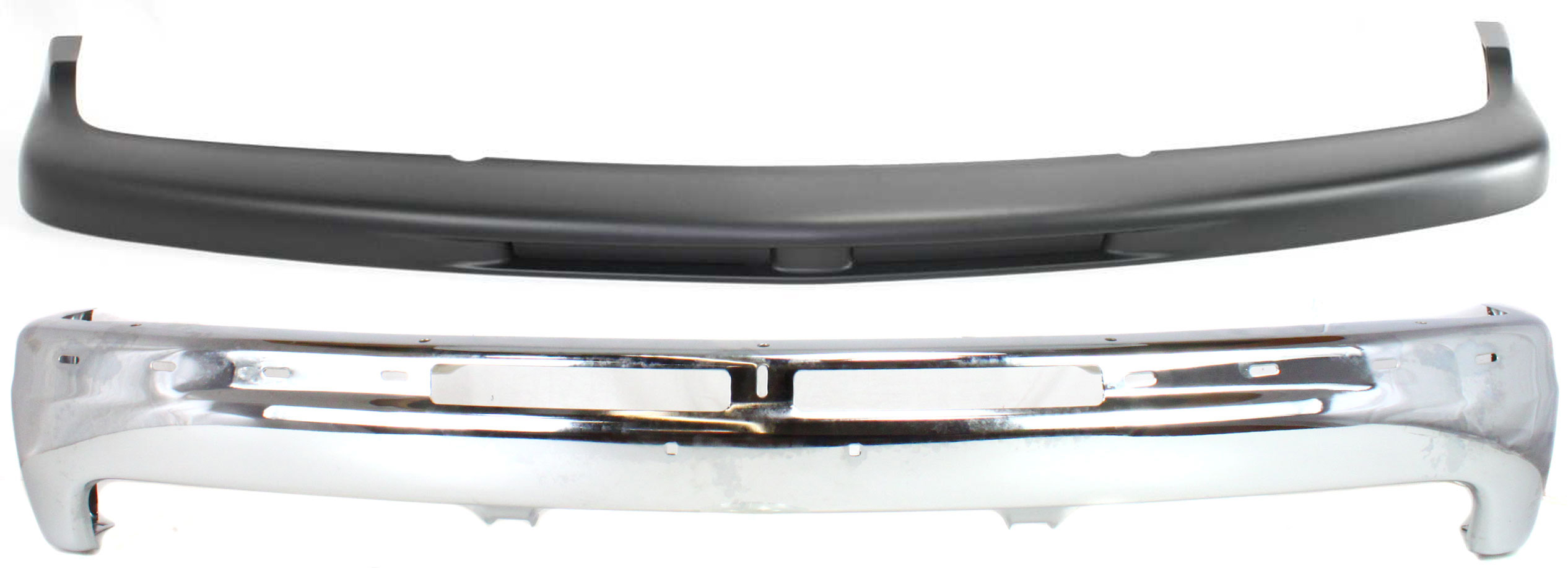 AM SUBURBAN 1500 TAHOE 00-06 FRONT BUMPER 2 pc kit with Bumper Trim SKU KIT 082417-30 Partslink GM1002376 GM1051107 OEM 12336026-88937339