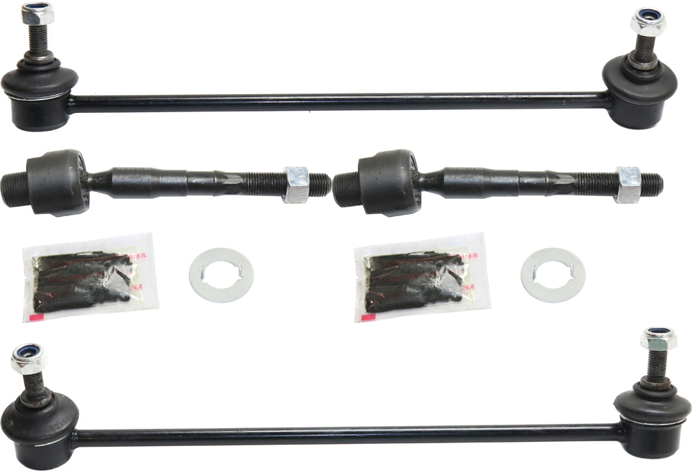AM CIVIC 12-15 ILX 13-22 FRONT SUSPENSION KIT RH AND LH 4 pc kit with Sway Bar Links and Tie Rod Ends SKU KIT 082417-45 OEM 51321TR0A01-51320TR0A01-53010T