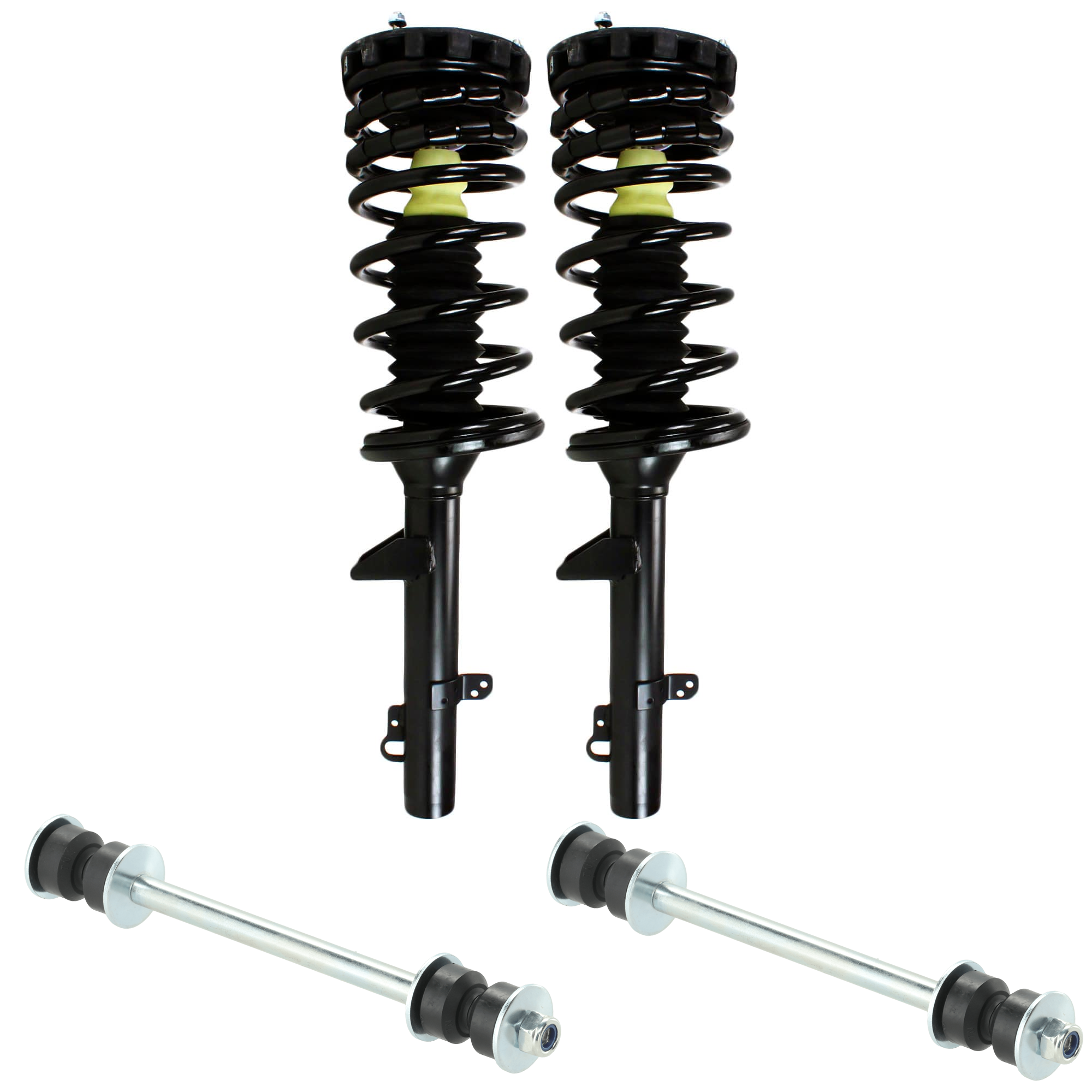 AM TAURUS 94-07 REAR SUSPENSION KIT RH AND LH 4 pc kit with Loaded Struts and Sway Bar Links SKU KIT 082516-08 OEM 3F1Z18124CA 3F1Z18124CB 684005