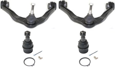 AM TAHOE YUKON YUKON XL 1500-00-06 FRONT CONTROL ARM KIT Upper w ball joint s 4 pc Kit with Ball Joint SKU KIT 082516-21 OEM 104327-2601528-5051272-1247281