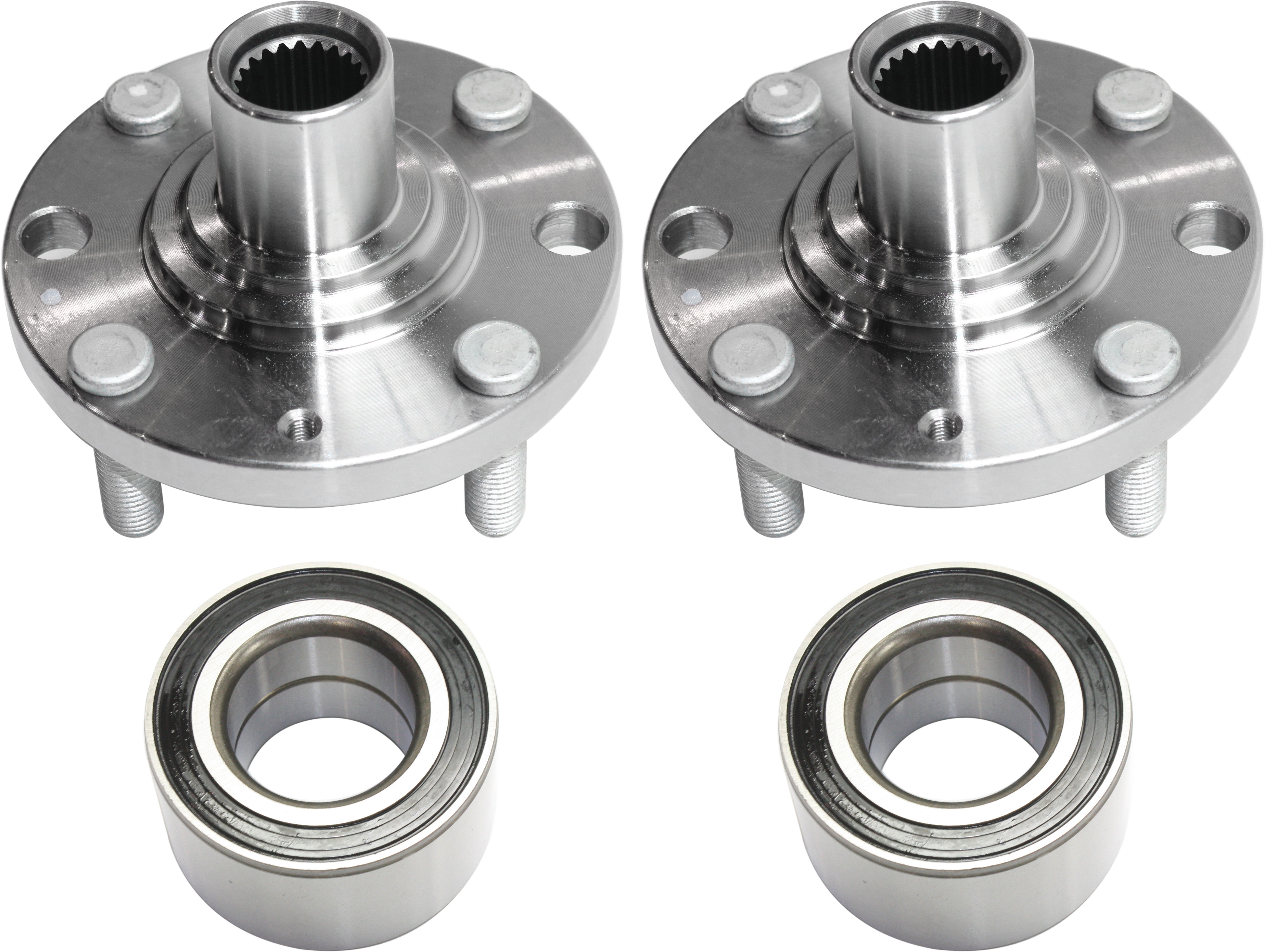 AM AVEO 04-11 SPARK 13-15 FRONT HUB ASSEMBLY RH AND LH 4 pc kit with Wheel Bearings SKU KIT 082516-28