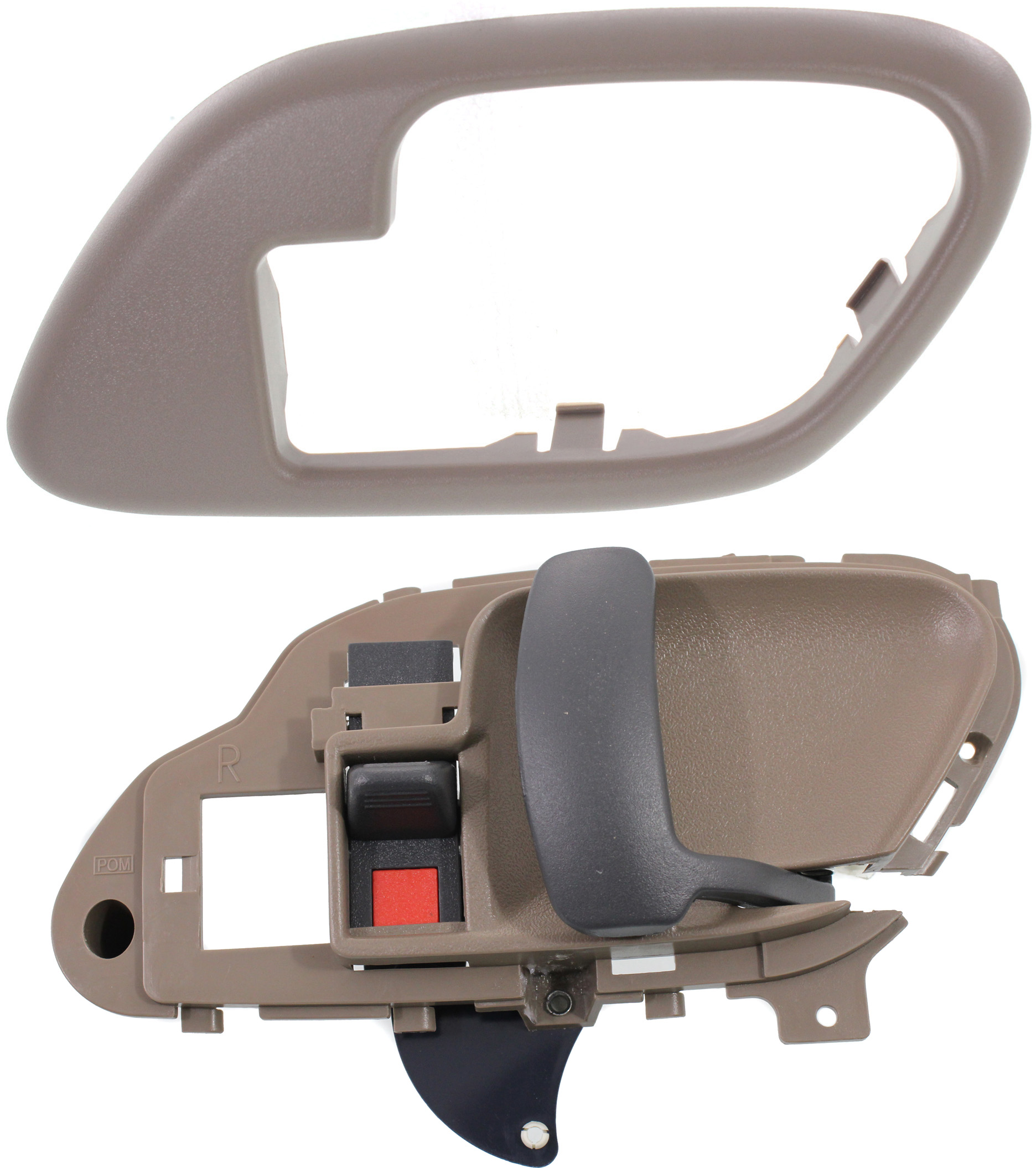 AM TAHOE YUKON 00-00 FRONT INTERIOR DOOR HANDLE RH 2 pc Kit with Door Handle Trim SKU KIT 082918-20 OEM 15708044 PFM 15708088