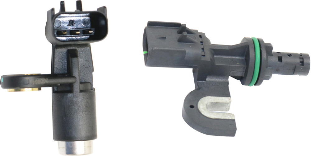 AM WRANGLER 08-11 CRANKSHAFT POSITION SENSOR 2 pc Kit Standard Transmission with Camshaft Position Sensor SKU KIT 083018-18 OEM 73338-96265-147646-147655-7147