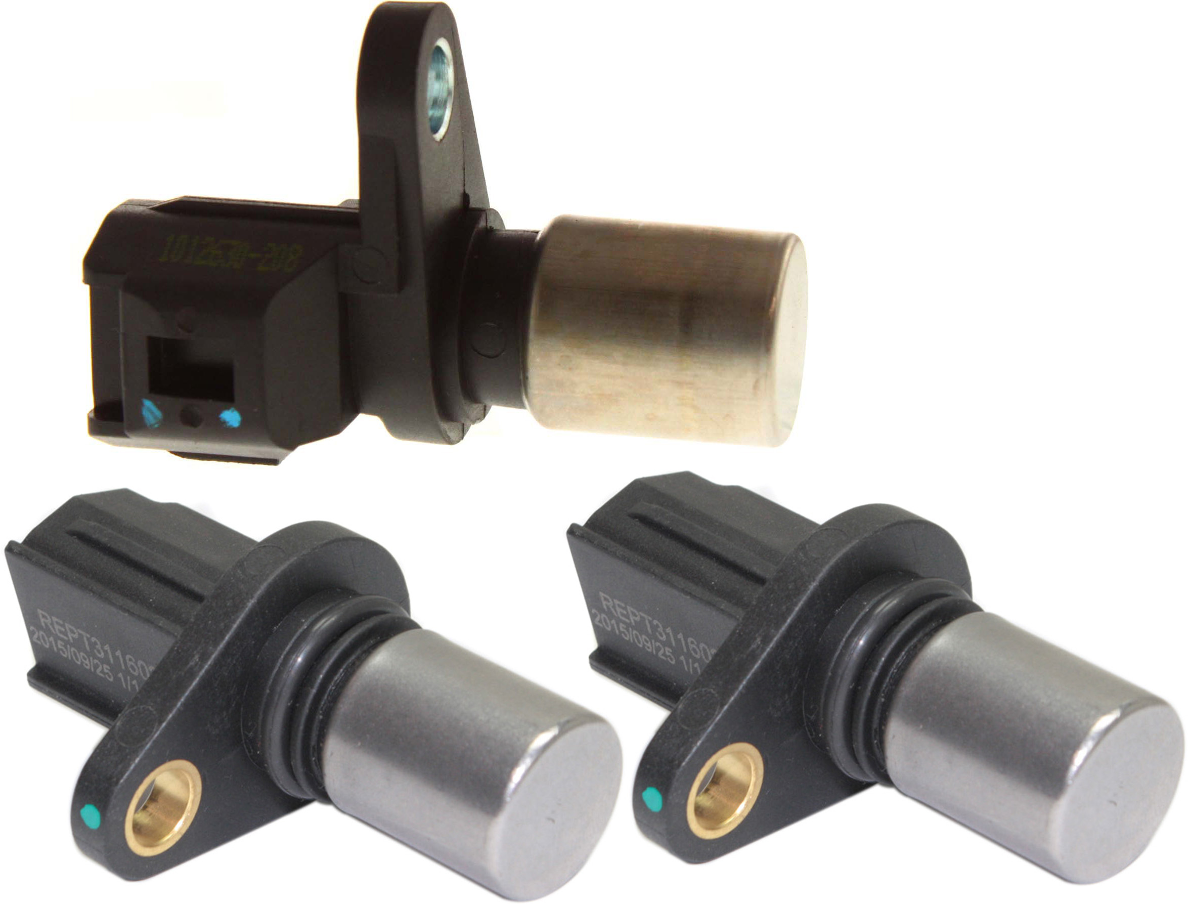 AM HIGHLANDER 01-10 SIENNA 01-06 CRANKSHAFT POSITION SENSOR 3 pc Kit 2 Blade Male Terminal 1 Female Connector with Camshaft Position Sensors SKU KIT 083018-22 OEM 22387-73222-96063-147713-1
