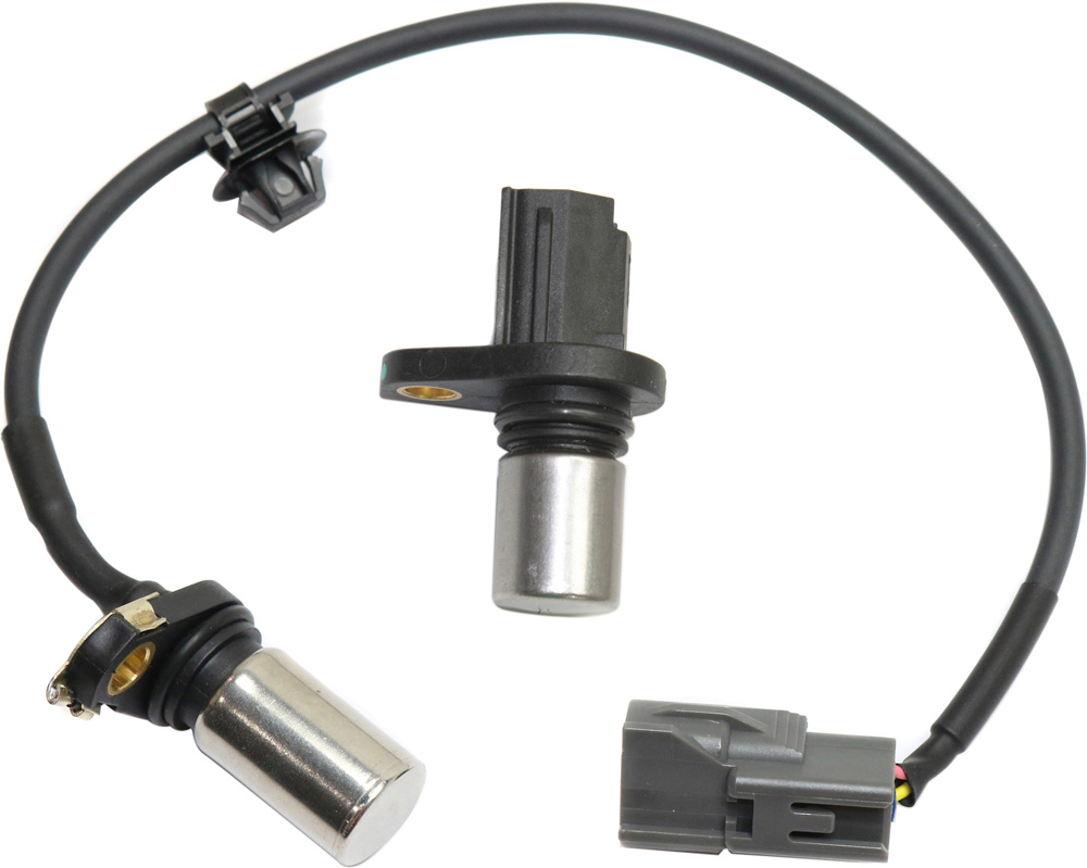 AM CAMRY 02-11 HIGHLANDER 01-07 CRANKSHAFT POSITION SENSOR 2 pc Kit 2 Blade Male Terminal 1 Female Connector with Camshaft Position Sensor SKU KIT 083018-26 OEM 22385-73136-96164-190526-7