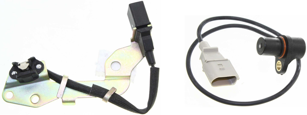 AM BEETLE GOLF 98-01 CRANKSHAFT POSITION SENSOR 2 pc Kit with Camshaft Position Sensor SKU KIT 083018-56 OEM 06A906433C 06A905161B