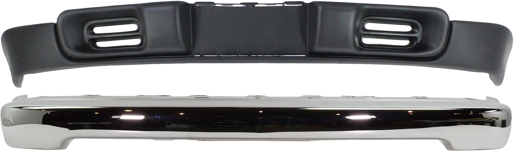 AM S10-98-03 FRONT BUMPER 2 pc Kit with Valance SKU KIT 083020-02 Partslink GM1002369 GM1092162 OEM 15094047-88967924