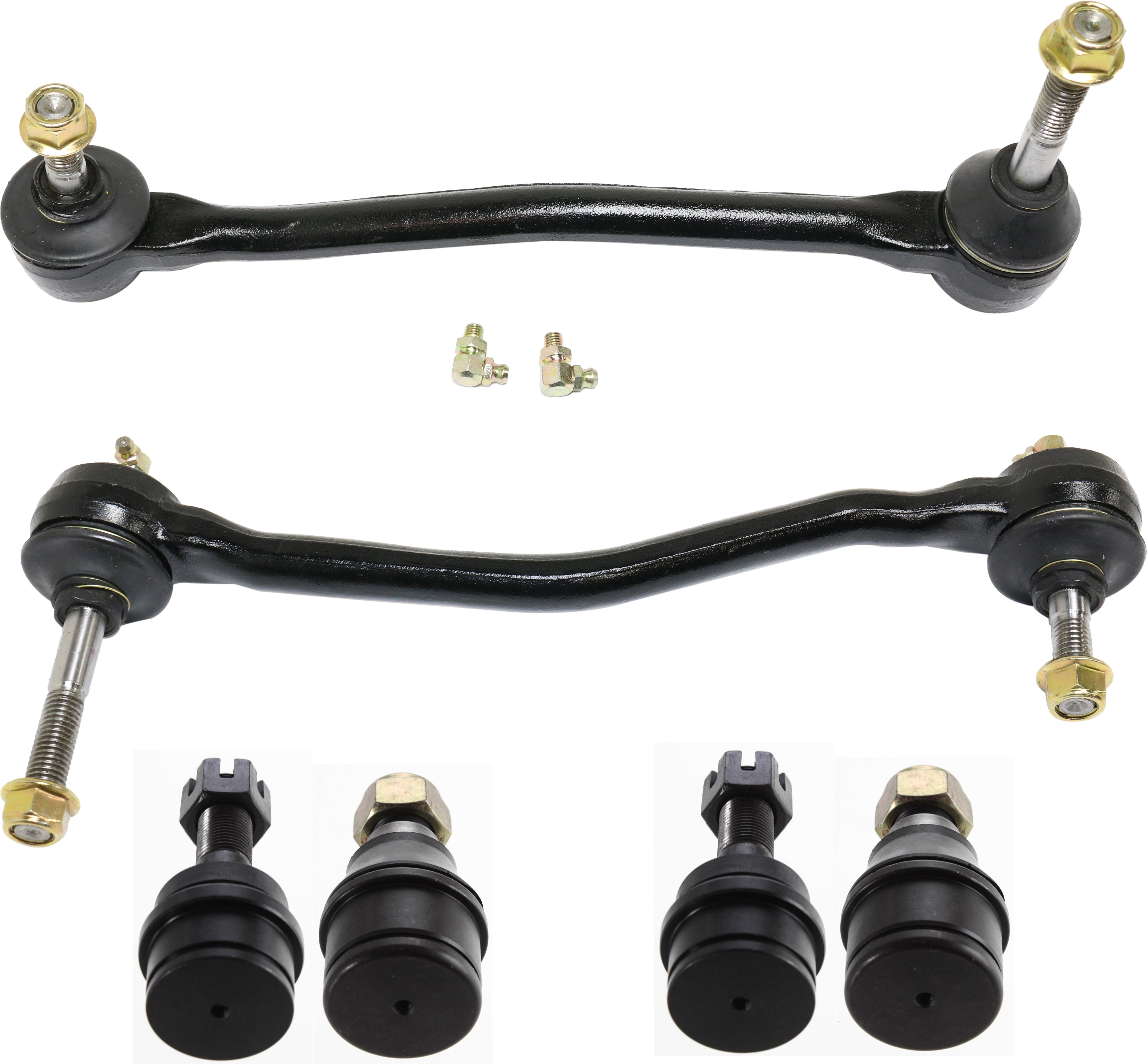 AM EXCURSION 00-05 FRONT SUSPENSION KIT RH AND LH 6 pc kit with Ball Joints and Sway Bar Links SKU KIT 083117-11 OEM 10339-104273-2601248-2601646-4