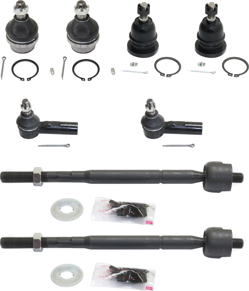 AM TACOMA 05-15 FRONT SUSPENSION KIT RH AND LH 8 pc Kit with Ball Joints and Tie Rod Ends SKU KIT 083117-45 OEM 2601736-5051427-10480827-48068