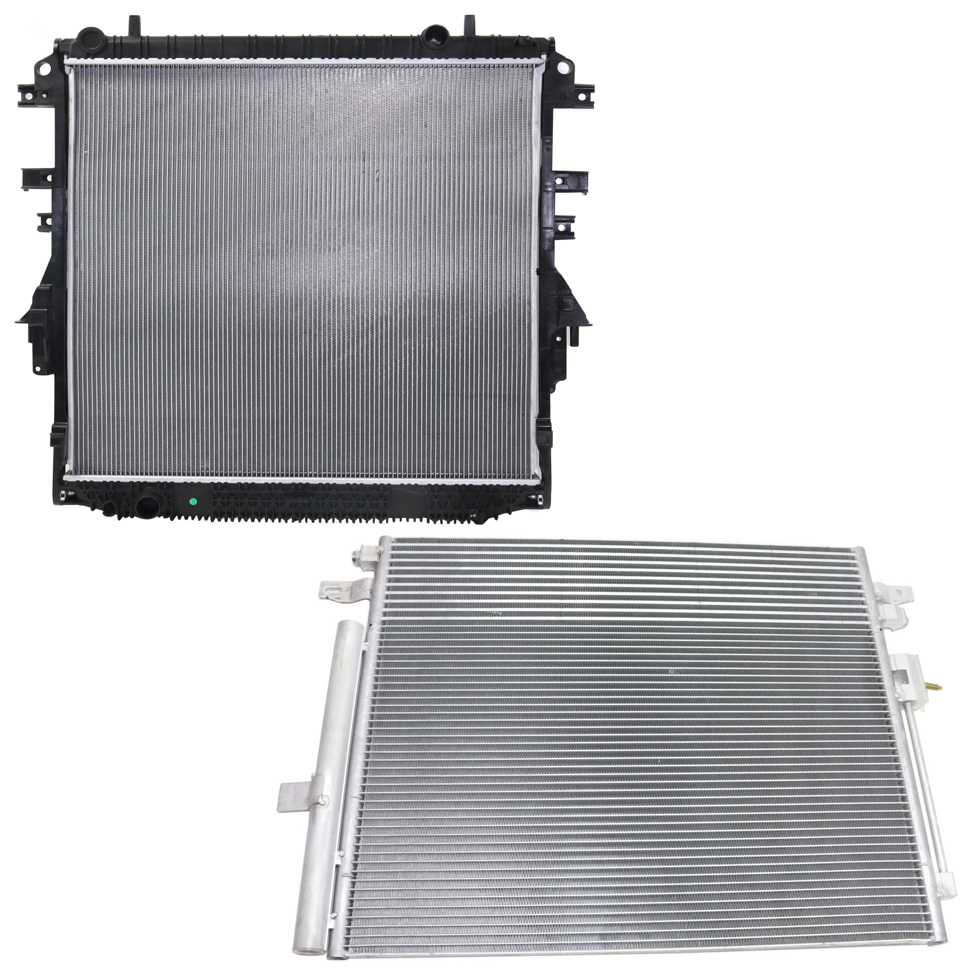 AM COLORADO CANYON 15-16 A C CONDENSER RADIATOR KIT 2 pc kit 2.5L Eng. 4 Cyl. SKU KIT 083124-110 Partslink GM3030308 GM3010572 OEM 84808701-22934949-84671374