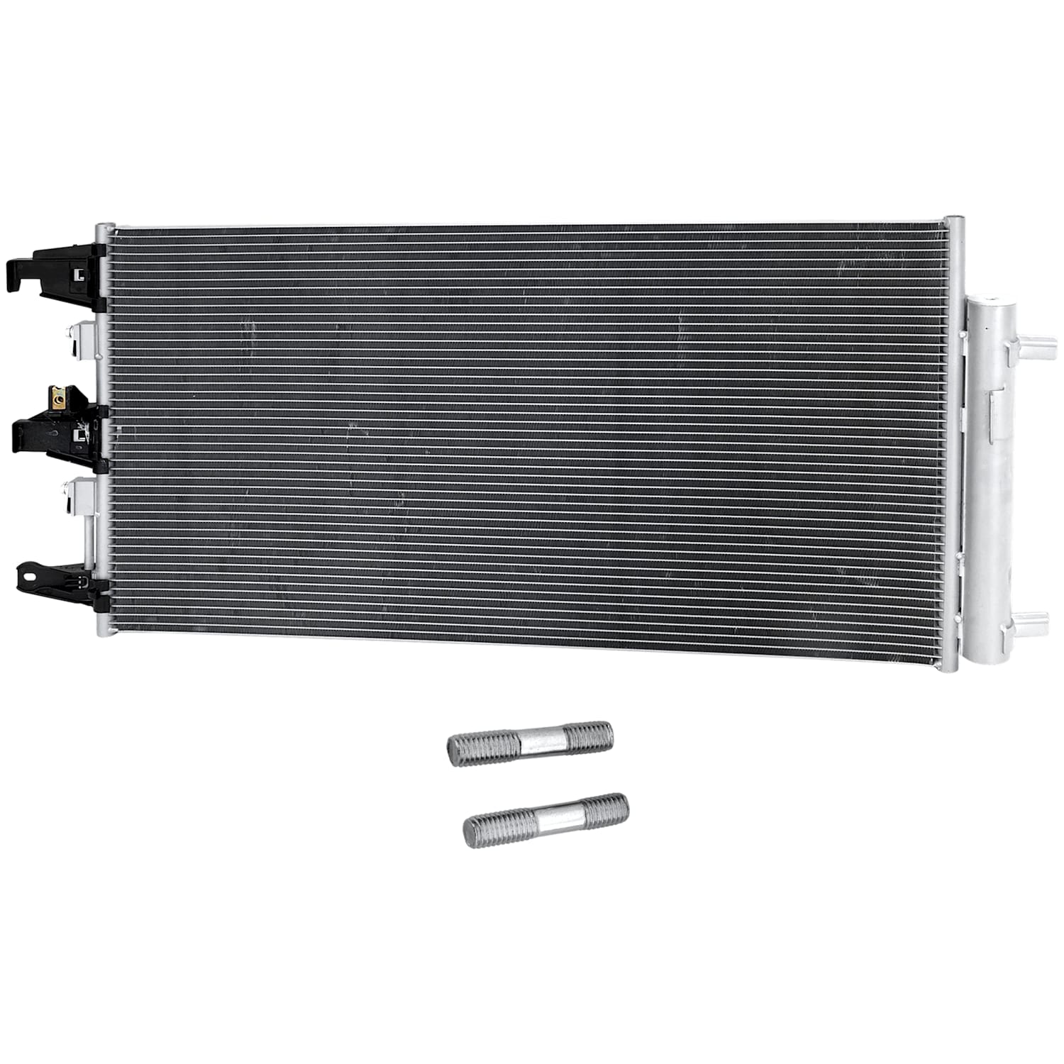 AM SILVERADO SIERRA 1500-21-21 A C CONDENSER RADIATOR KIT 2 pc kit 5.3L 6.2L Eng. 8 Cyl. SKU KIT 083124-84 Partslink GM3030335 GM3010630 OEM 85659954-23409061-85575814
