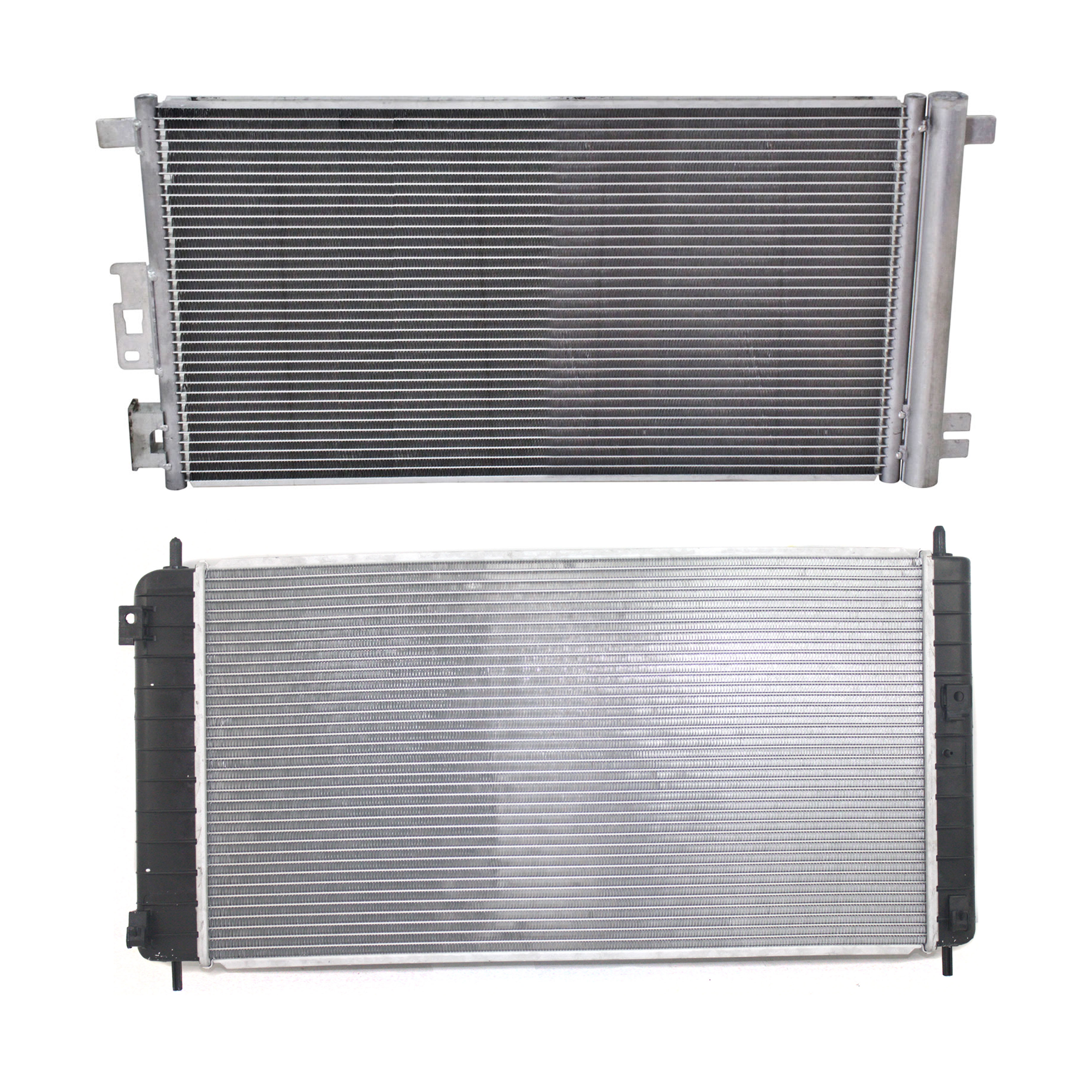 AM MALIBU 04-08 A C CONDENSER RADIATOR KIT 2 pc kit 2.2L Eng. 4 Cyl. SKU KIT 083124-88 Partslink GM3030255 GM3010443 OEM 208-200-582-082-005-000-000-000