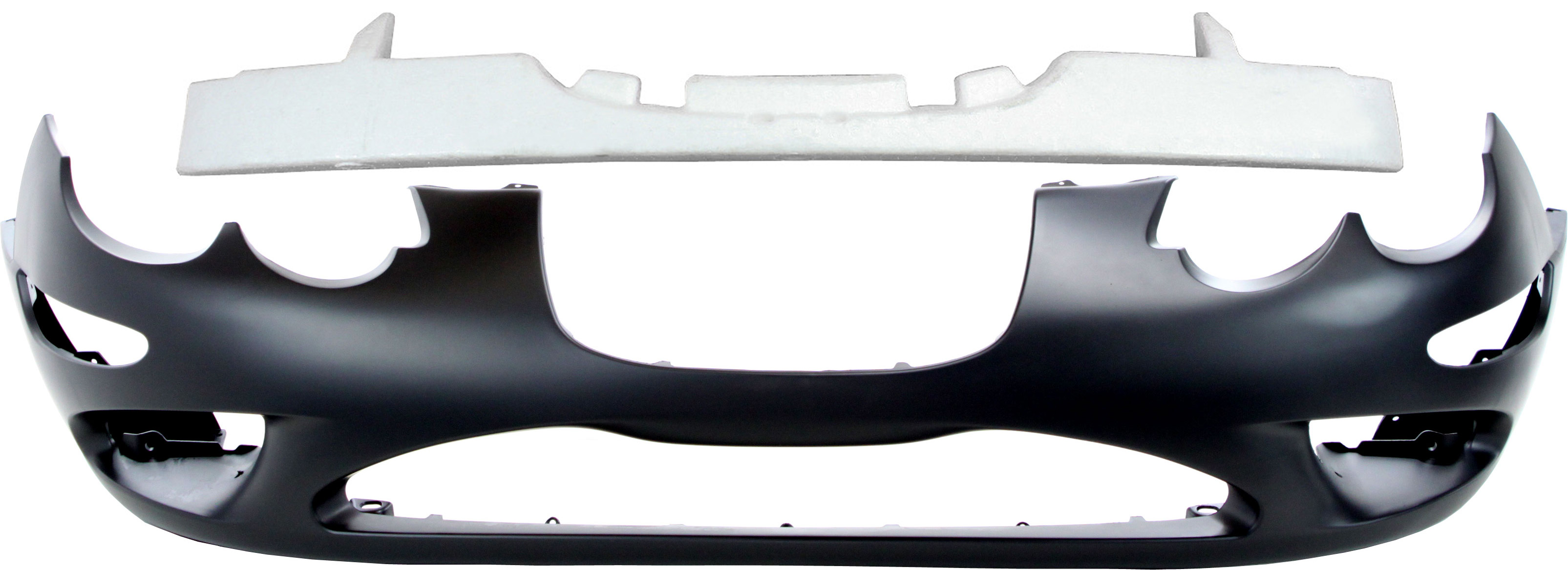 AM CHRYSLER 300M 99-04 FRONT BUMPER COVER 2 pc Kit with Bumper Absorber SKU KIT 090417-01 Partslink CH1000259 CH1070119 OEM 4805403AC 4574819