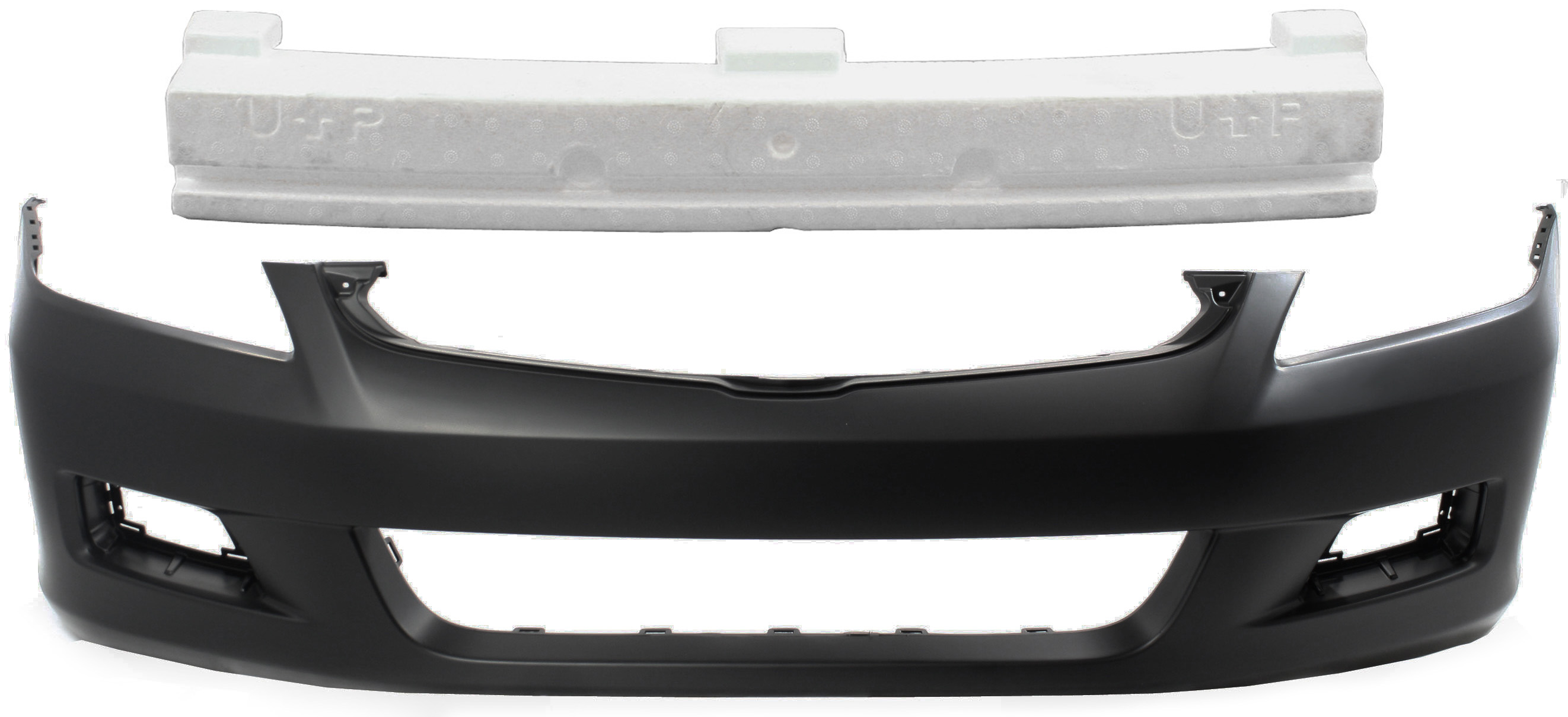 AM ACCORD 06-07 FRONT BUMPER COVER 2 pc Kit with Bumper Absorber SKU KIT 090417-44 Partslink HO1000235 HO1070140 OEM 04711SDLA90ZZ 71170SDAA10
