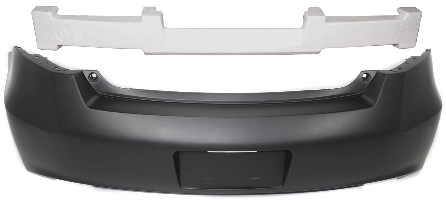 AM ACCORD 08-12 REAR BUMPER COVER 2 pc Kit with Bumper Absorber SKU KIT 090417-45 Partslink HO1100247 HO1170140 OEM 04715TE0A90ZZ 71570TE0A00