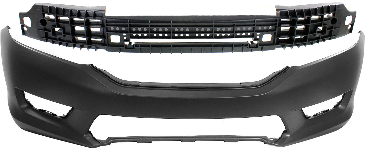 AM ACCORD 13-15 FRONT BUMPER COVER 2 pc Kit with Bumper Absorber SKU KIT 090417-53 Partslink HO1000288 HO1070157 OEM 04711T2AA90ZZ 71172T2FA00