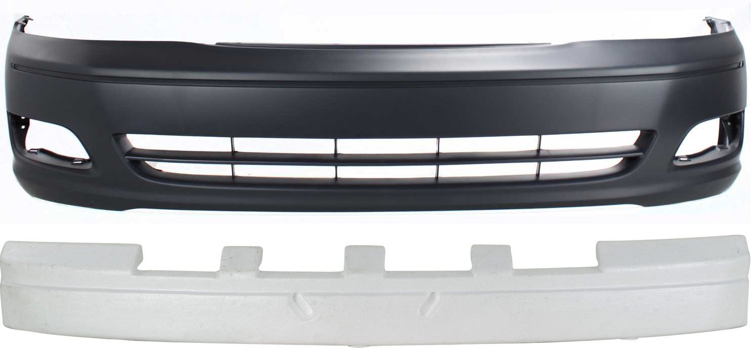 AM AVALON 00-02 FRONT BUMPER COVER 2 pc Kit with Bumper Absorber SKU KIT 090417-83 Partslink TO1000203 OEM 52119AC910-5261107010-52611AC0