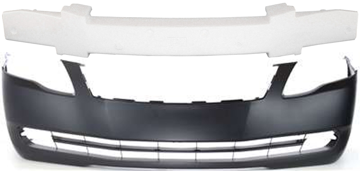 AM AVALON 05-07 FRONT BUMPER COVER 2 pc Kit with Bumper Absorber SKU KIT 090417-86 Partslink TO1000307 TO1070150 OEM 52119AC913-52611AC050