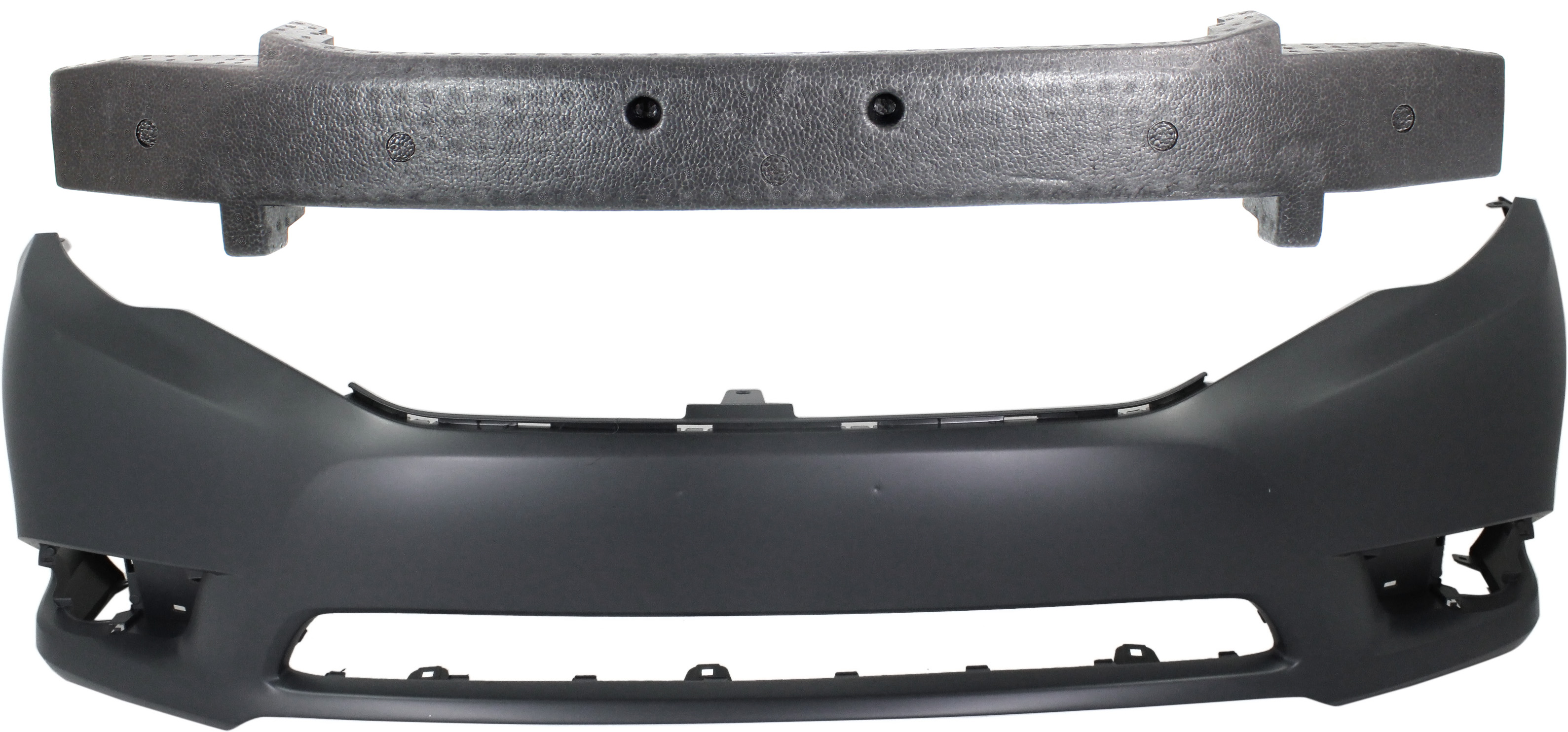 AM AVALON 11-12 FRONT BUMPER COVER 2 pc Kit with Bumper Absorber SKU KIT 090417-88 Partslink TO1000371 TO1070191 OEM 5211907909-5261107030