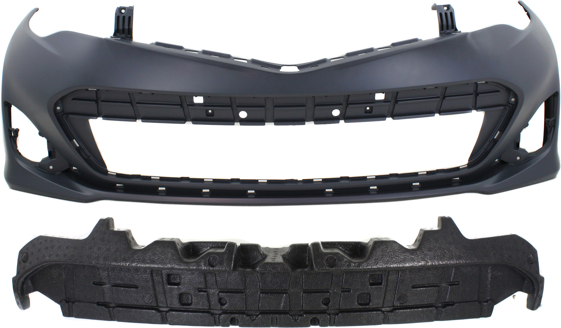 AM AVALON 13-14 FRONT BUMPER COVER 2 pc Kit with Bumper Absorber SKU KIT 090417-89 Partslink TO1000396 TO1070182 OEM 5211907910-5261107040