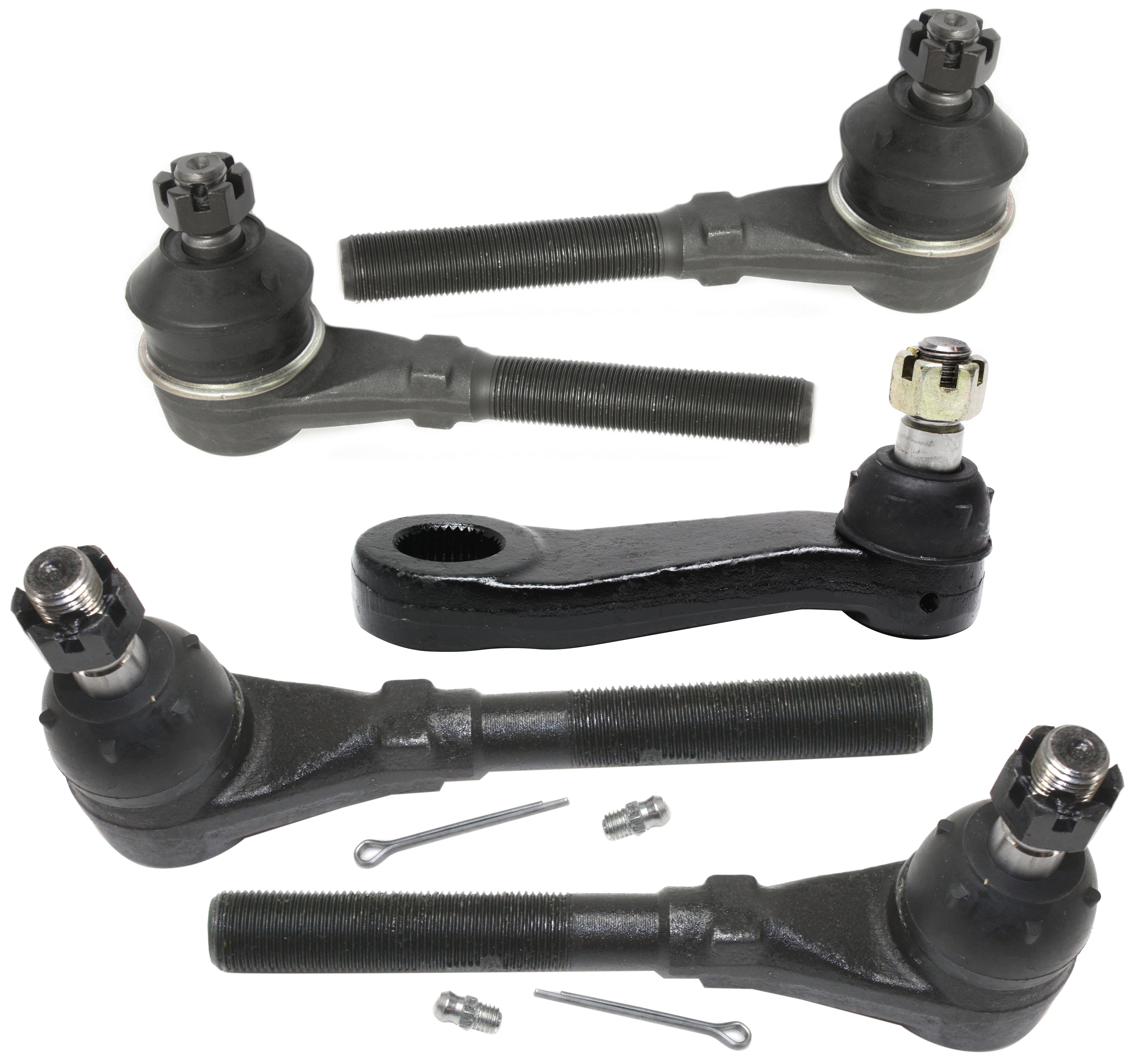 AM F SERIES 97-04 FRONT SUSPENSION KIT 5 pc Kit with Tie Rod End and Pitman Arm SKU KIT 090517-20 OEM 190150-985502-2681666-4451063