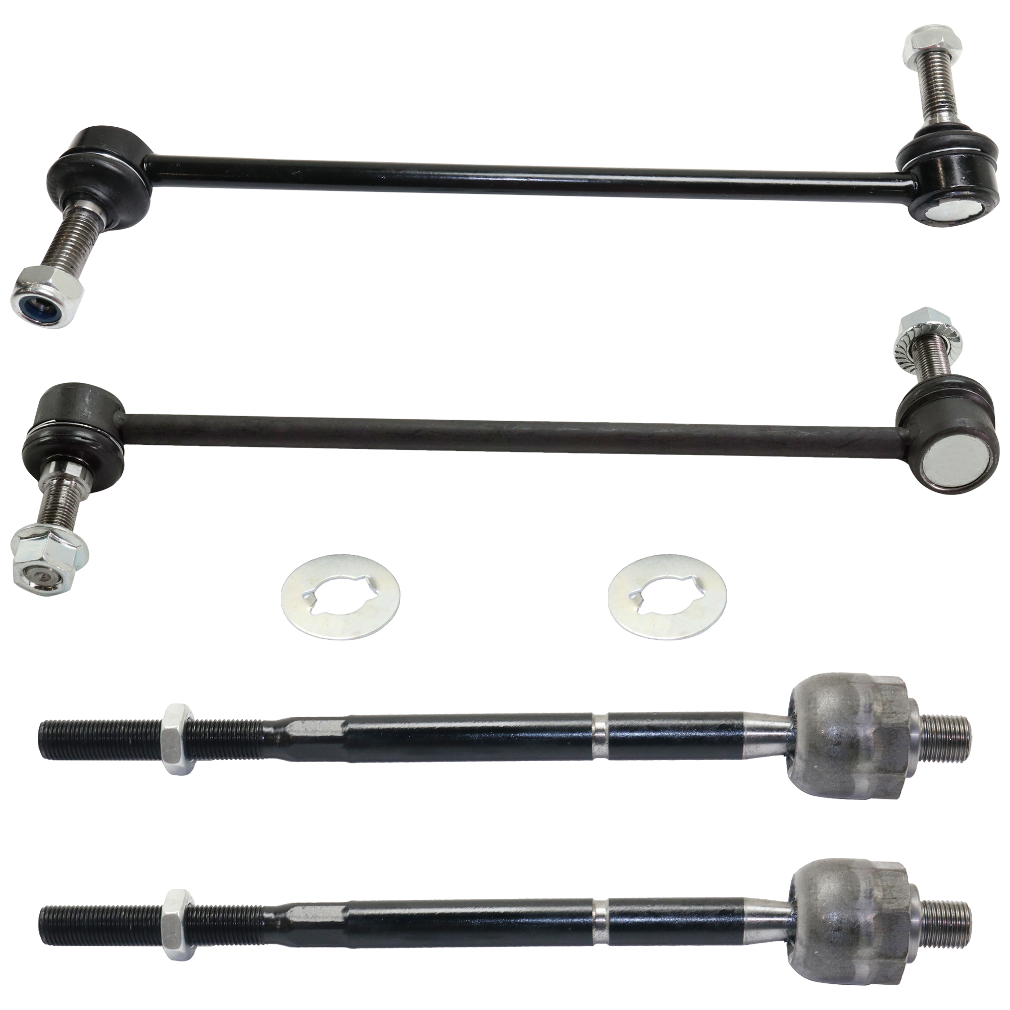 AM EXPLORER 11-17 FRONT SUSPENSION KIT RH AND LH 4 pc Kit with Sway Bar Links and Tie Rod Ends SKU KIT 090517-68 OEM GS40861 SL85231 GS40862 SL8523