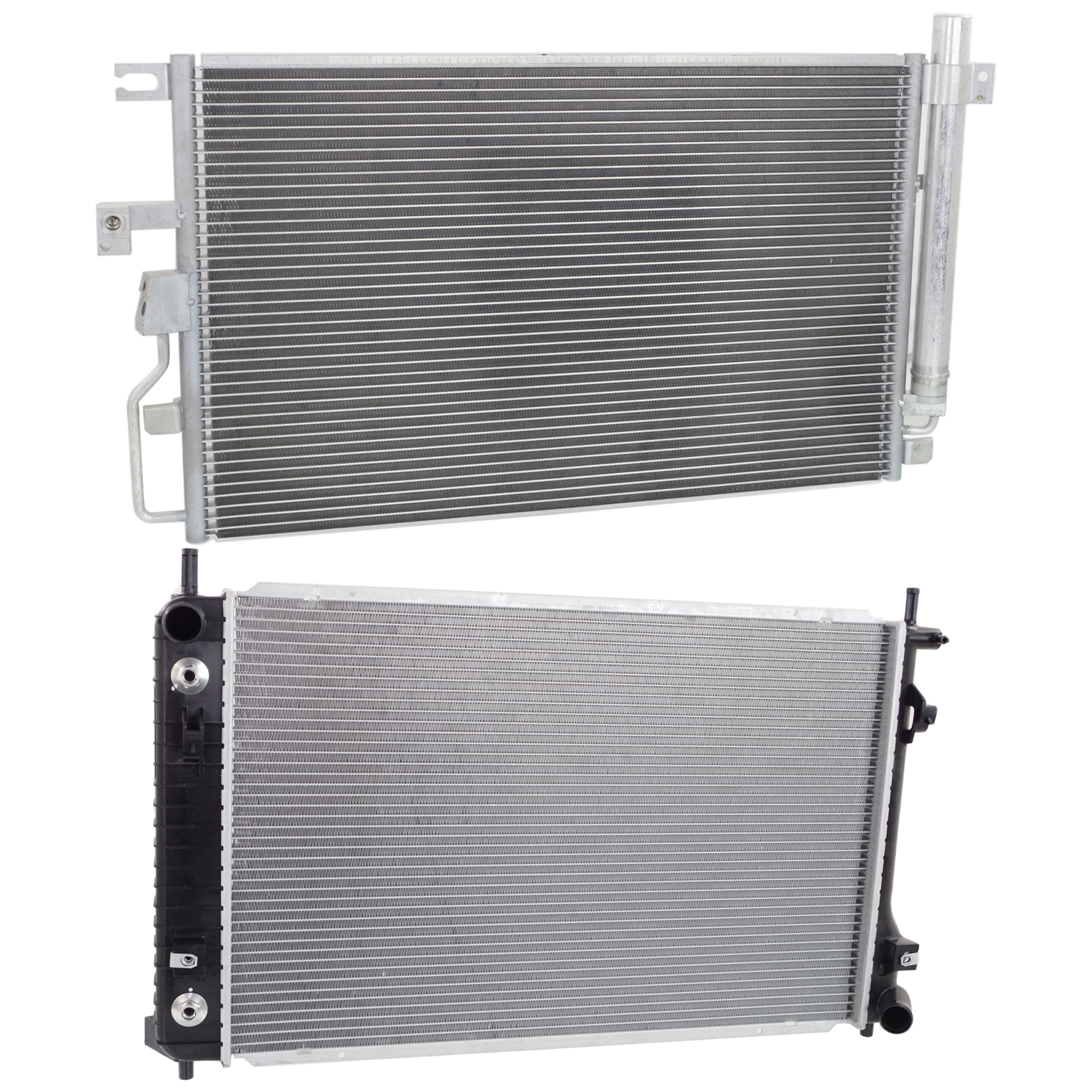 AM EQUINOX TORRENT 06-09 RADIATOR 2 pc kit 6 Cyl 3.4L Engine w A C Condenser SKU KIT 090523-06 Partslink GM3010515 GM3030274 OEM 15781369-19256971