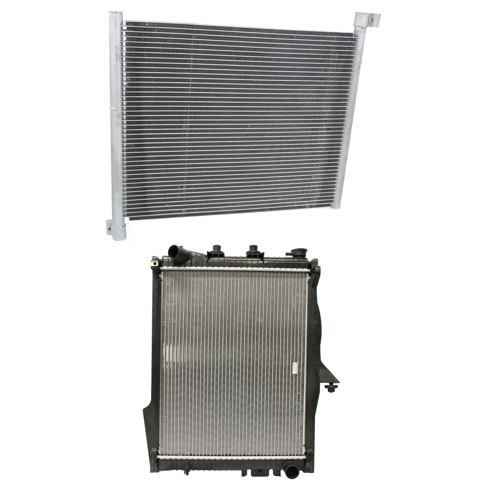 AM ASPEN 07-09 DURANGO 04-09 RADIATOR 8 Cyl 5.7L Engine w A C Condenser SKU KIT 090523-23 Partslink CH3010316 CH3030211 OEM 52029044AC 55056165AA