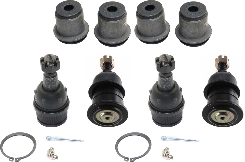 AM SILVERADO SIERRA 1500-99-07 EXPRESS SAVANA VAN 03-14 FRONT SUSPENSION KIT RH AND LH 6 pc kit with Ball Joints and Control Arm Bushings SKU KIT 090617-50 OEM 104327-2601528-5051272-1247281