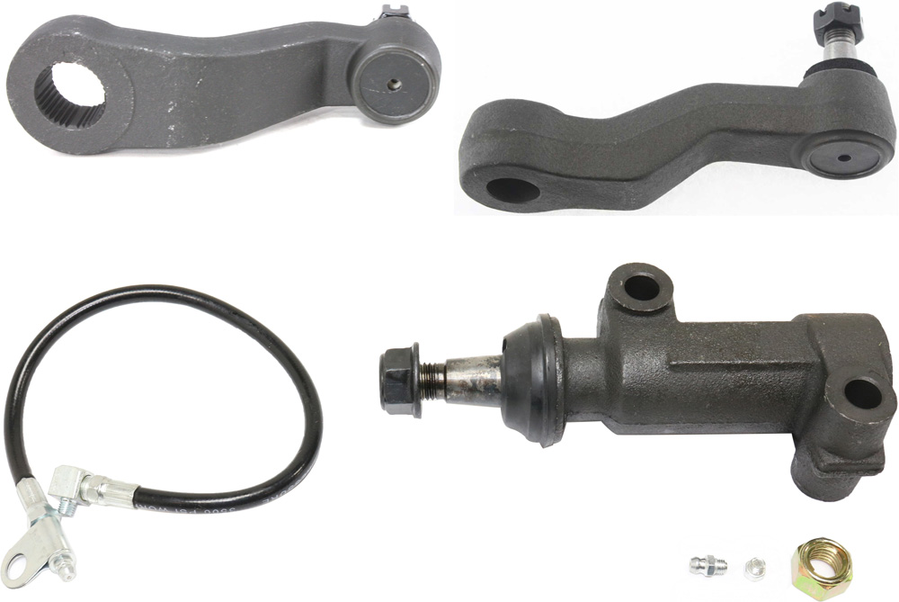 AM SILVERADO SIERRA 1500-99-07 SAVANA VAN 03-10 FRONT SUSPENSION KIT 3 pc Kit With Idler Arm Idler Arm Bracket and Pitman Arm SKU KIT 090617-67 OEM 190165-2683714-4501120-1247934