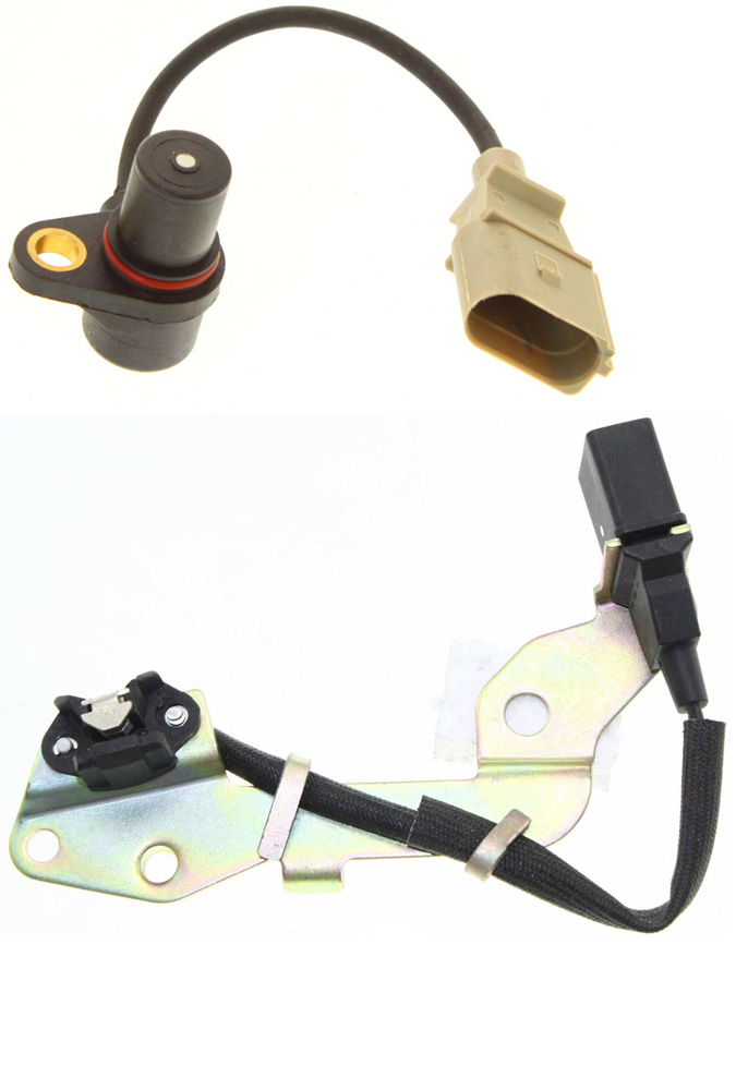 AM GOLF 00-06 JETTA 01-12 CRANKSHAFT POSITION SENSOR 2 pc Kit with Camshaft Position Sensor SKU KIT 090618-02 OEM 06A906433L 06A905161B