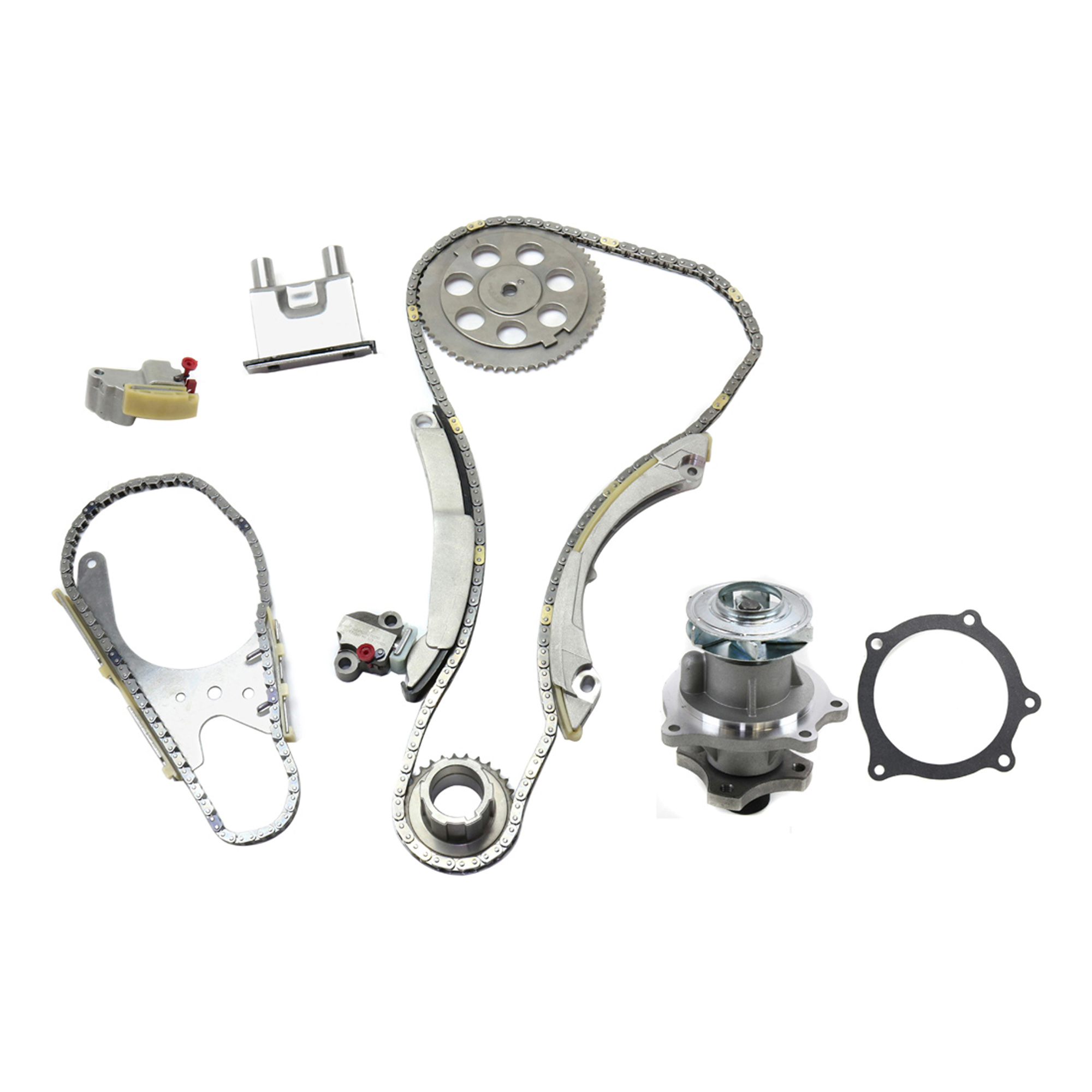 AM COLORADO CANYON 04-12 TIMING CHAIN KIT 2 pc Kit with Water Pump SKU KIT 090717-49 OEM 19234-20330-21097-41122-58588