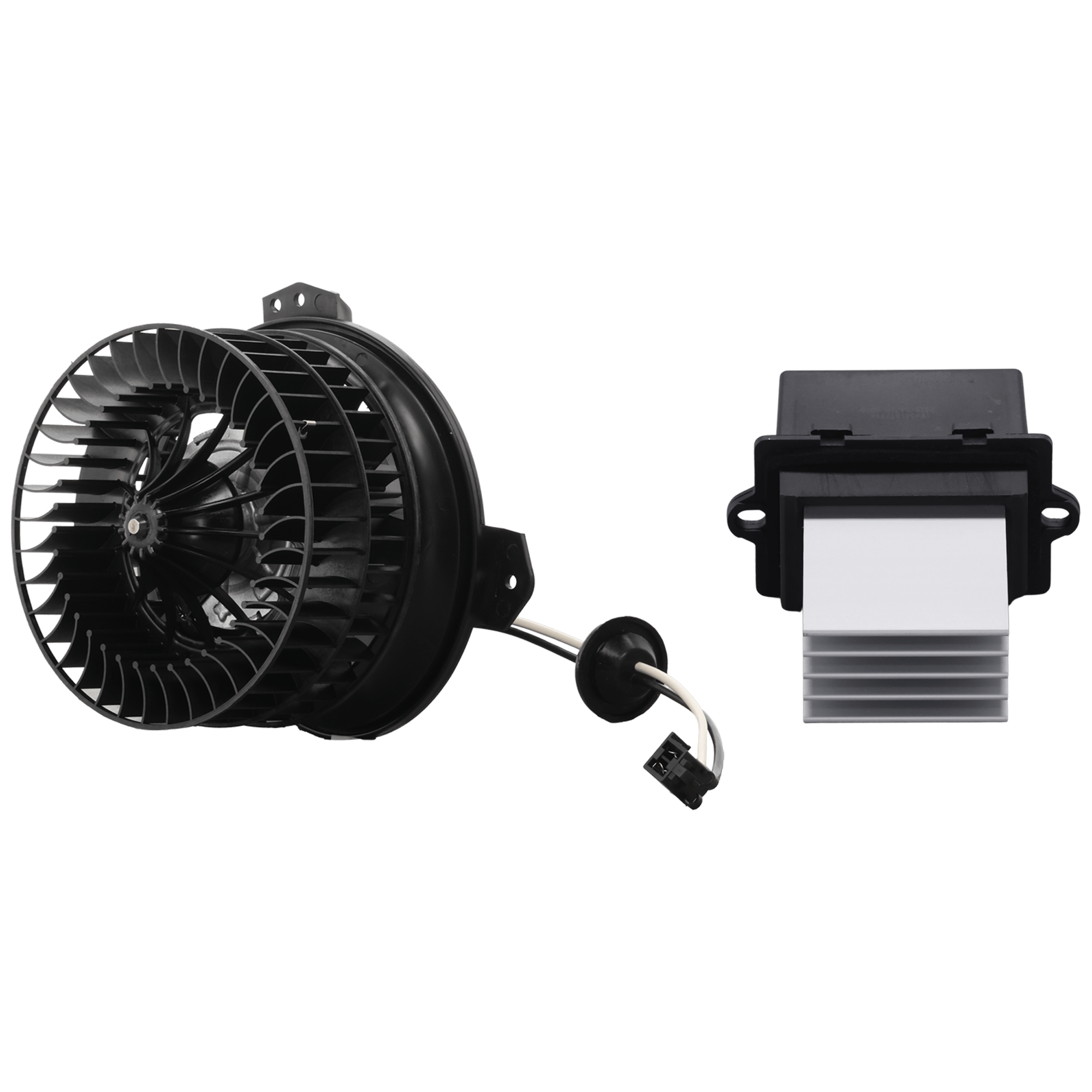 AM GRAND CARAVAN 01-04 PACIFICA 04-04 BLOWER MOTOR 2 pc Kit Front includes Blower Motor Resistor SKU KIT 090925-05 OEM 4885475AC 20374-973027-973517